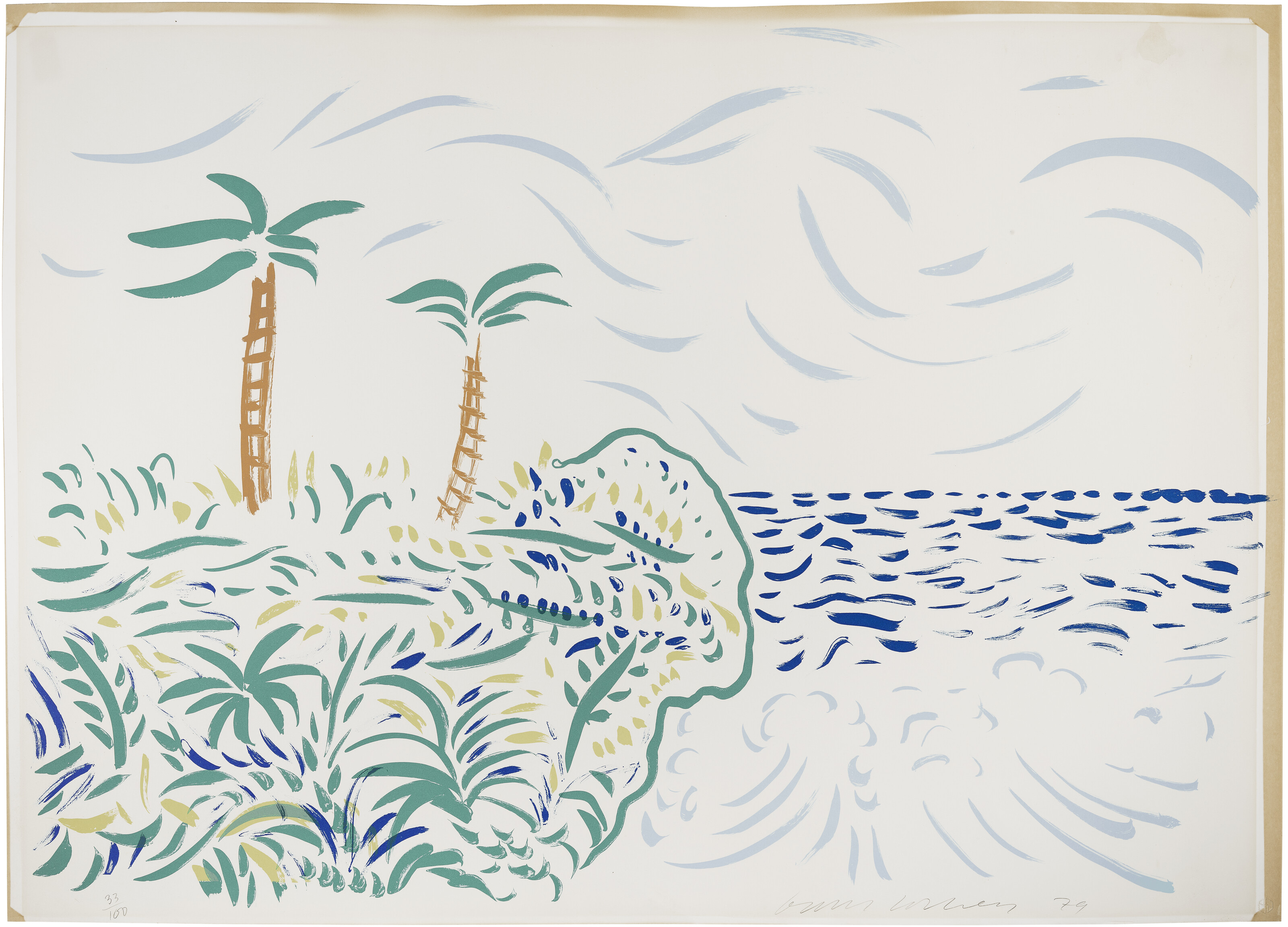 David Hockney — Бора-Бора, изображение 3