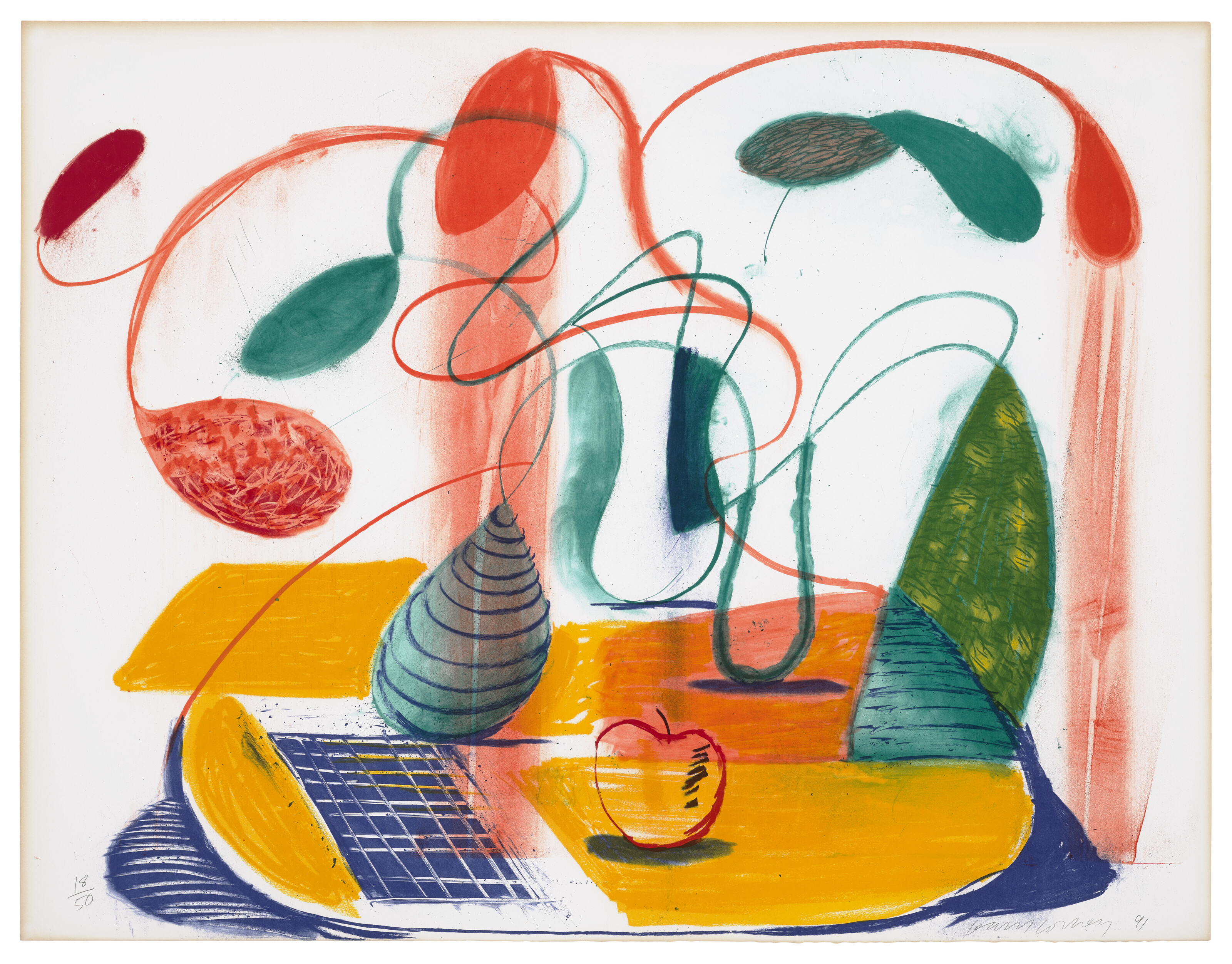 David Hockney — Таблица текучая, изображение 3