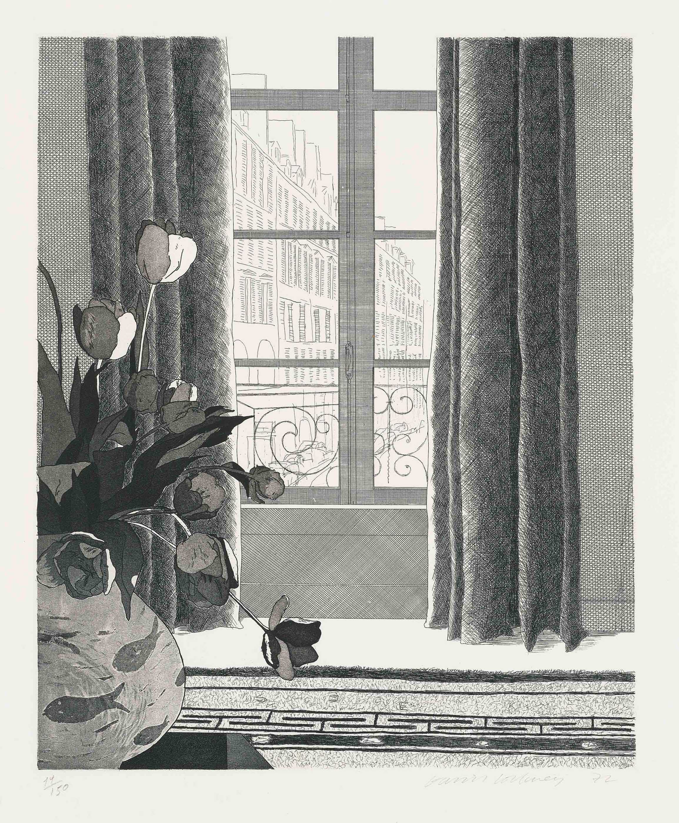 David Hockney — Улица Сены (S.A.C. 121; Токио, 111)