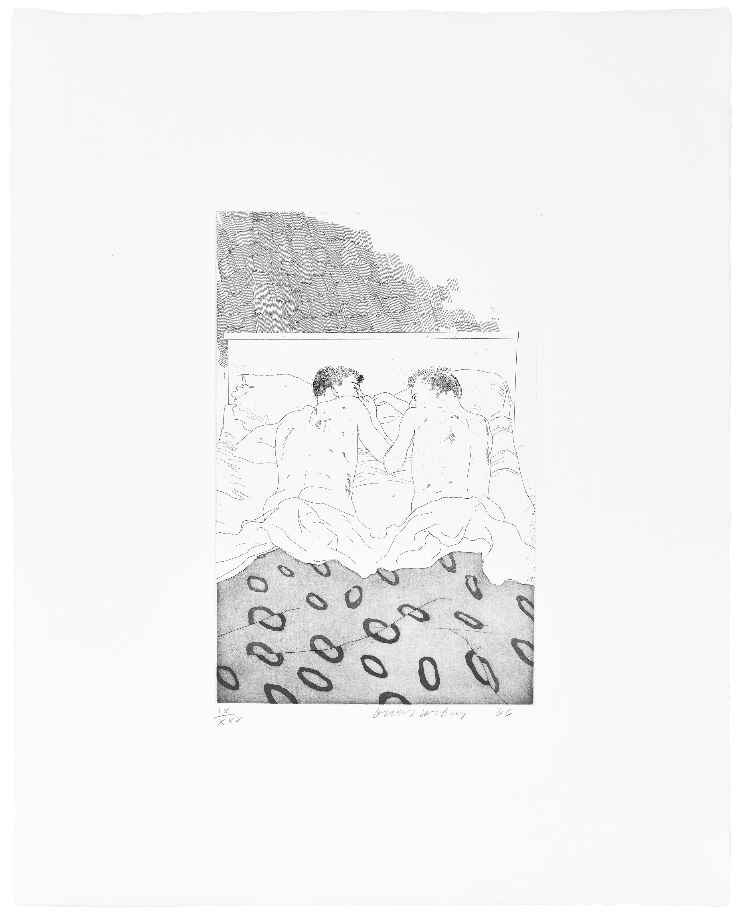 David Hockney — Иллюстрации к четырнадцати стихотворениям К. П. Кавафиса, изображение 3