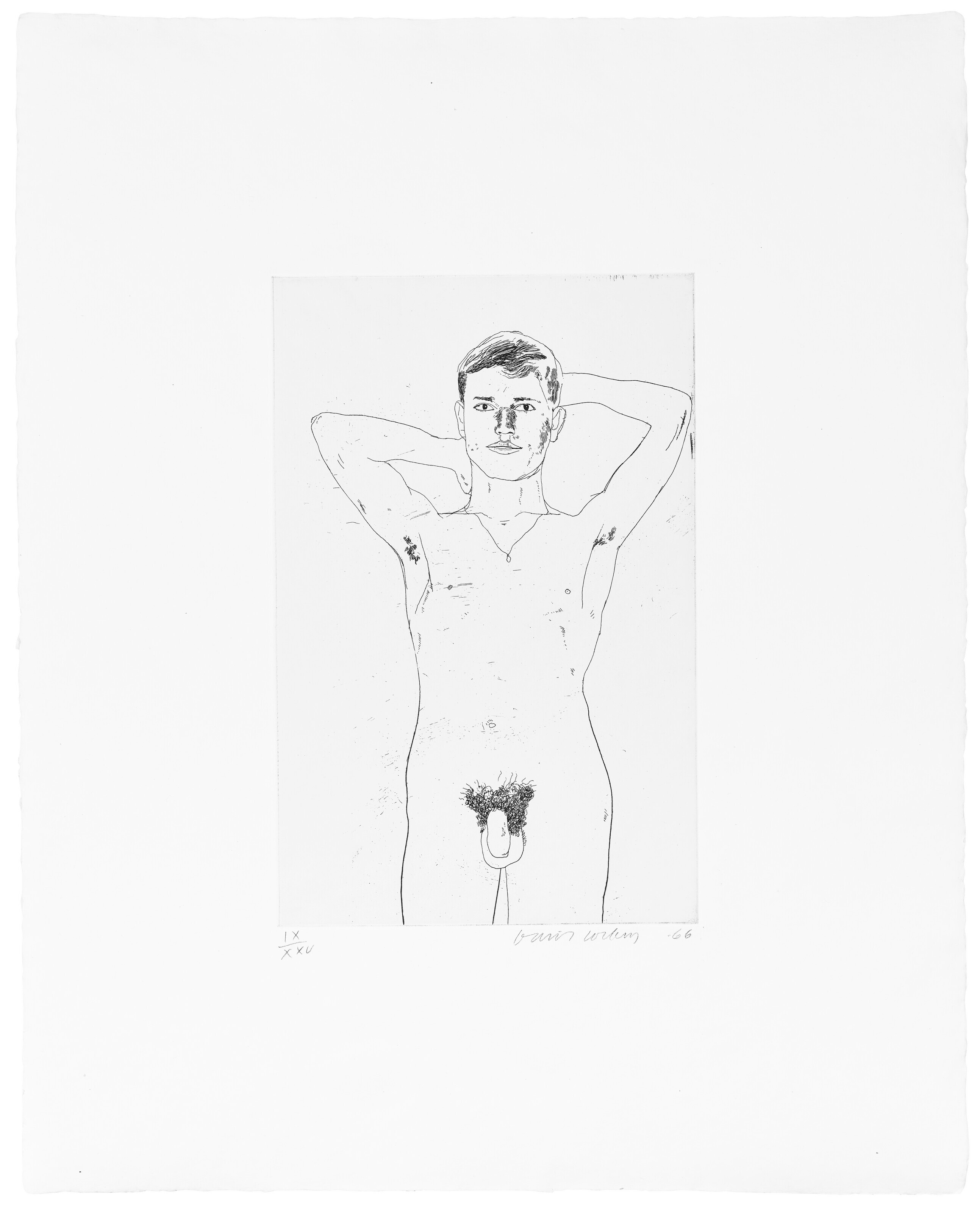 David Hockney — Иллюстрации к четырнадцати стихотворениям К. П. Кавафиса, изображение 7