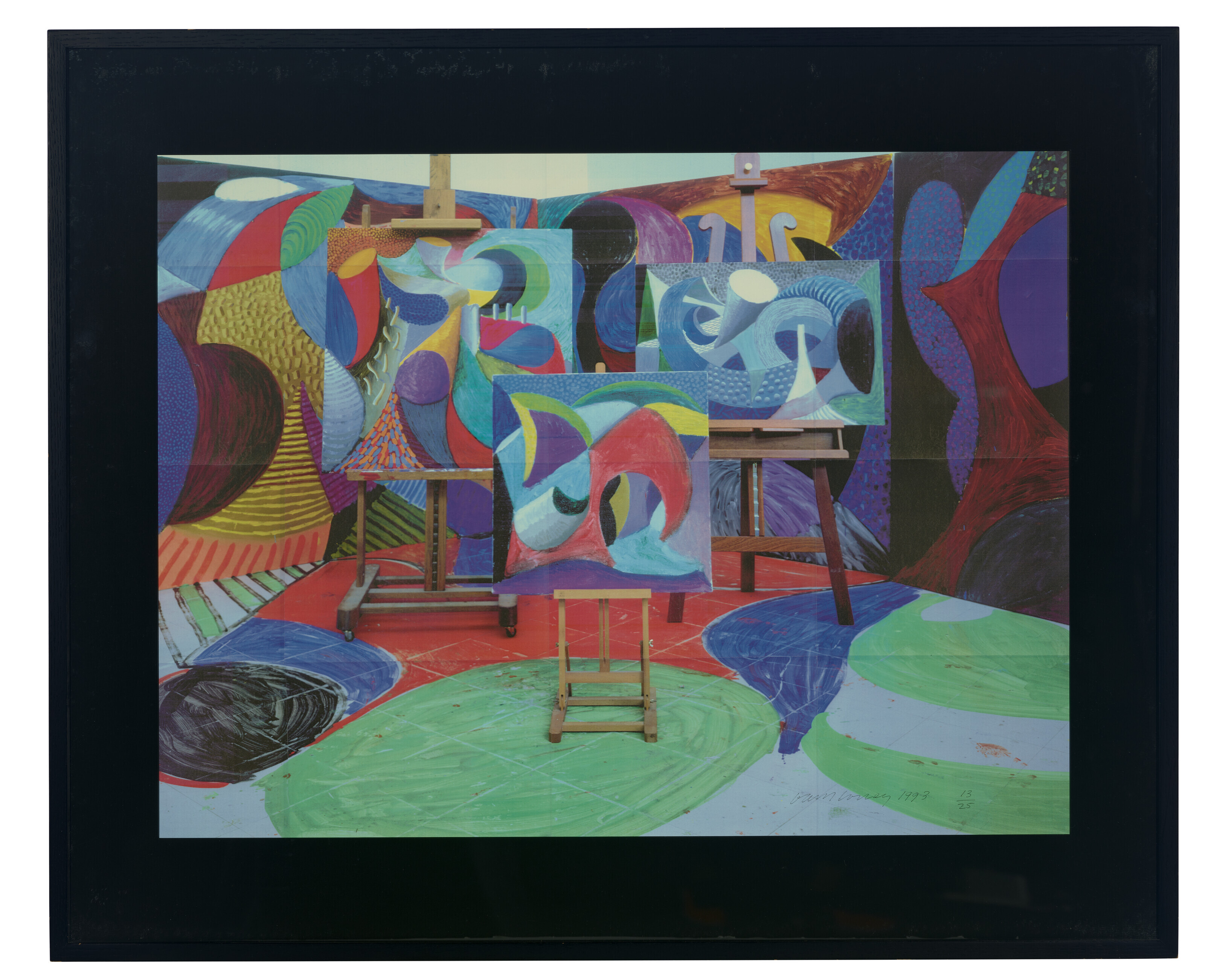 David Hockney — Окрашенная среда II, изображение 2