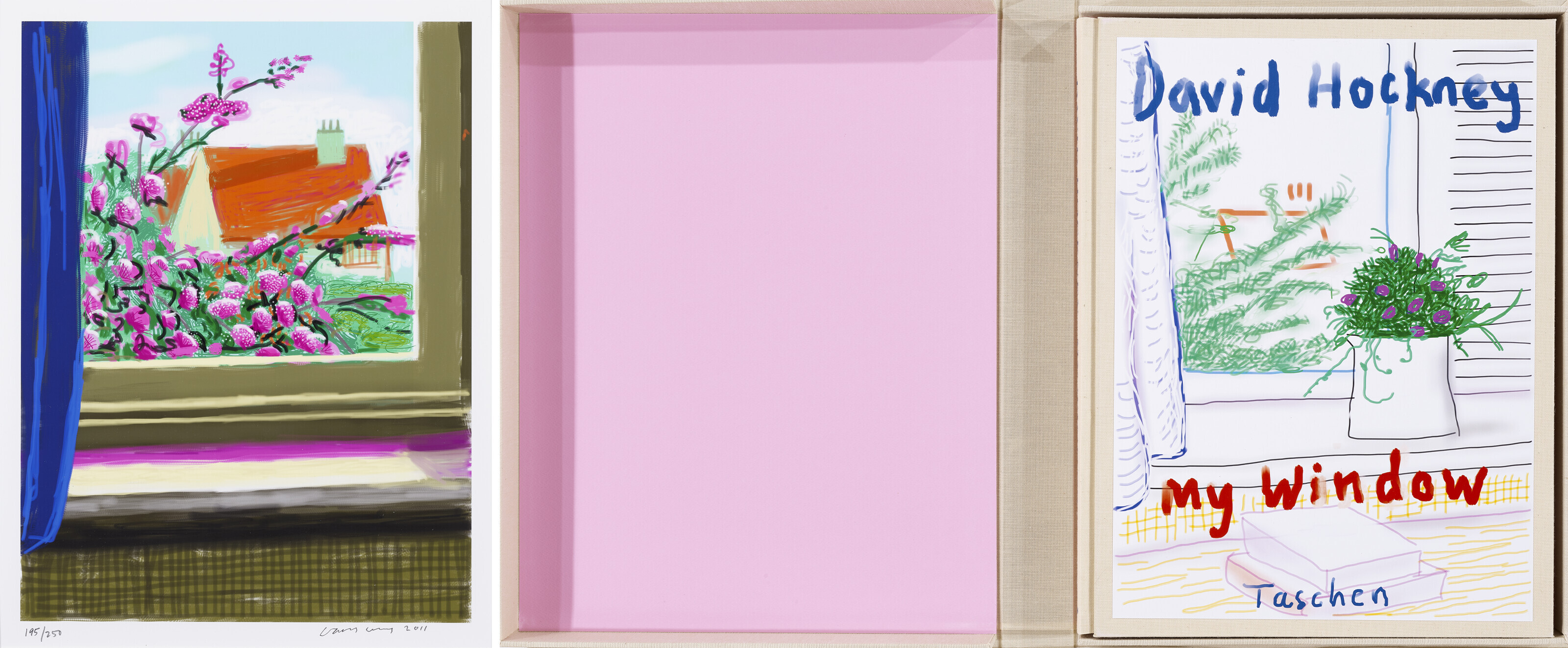 David Hockney — № 778, 17 апреля 2011 г. ; & "Мое окно": Художественное издание