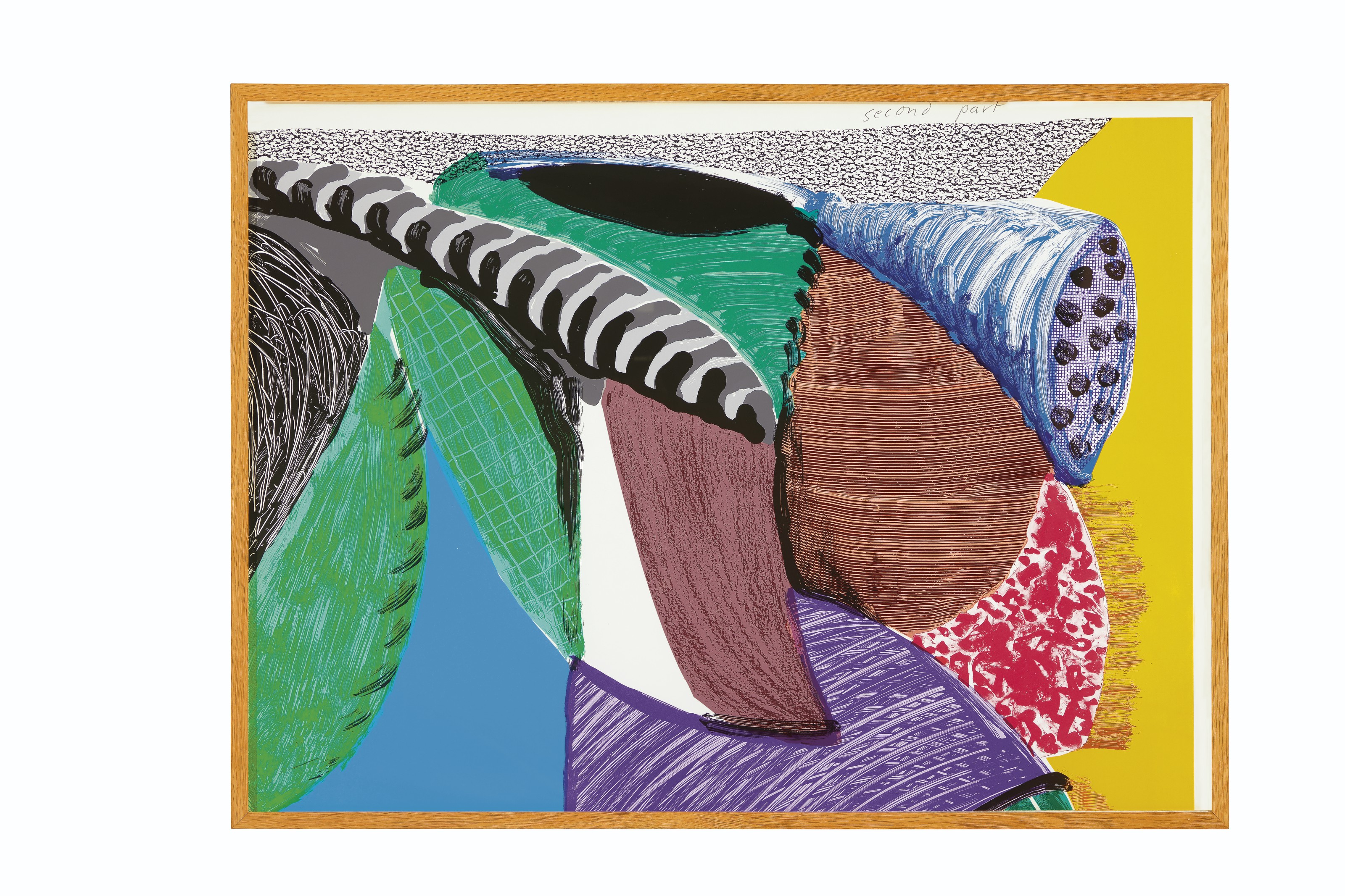 David Hockney — Шлица из четырех частей, выполненная из нескольких новых принтов, изображение 3