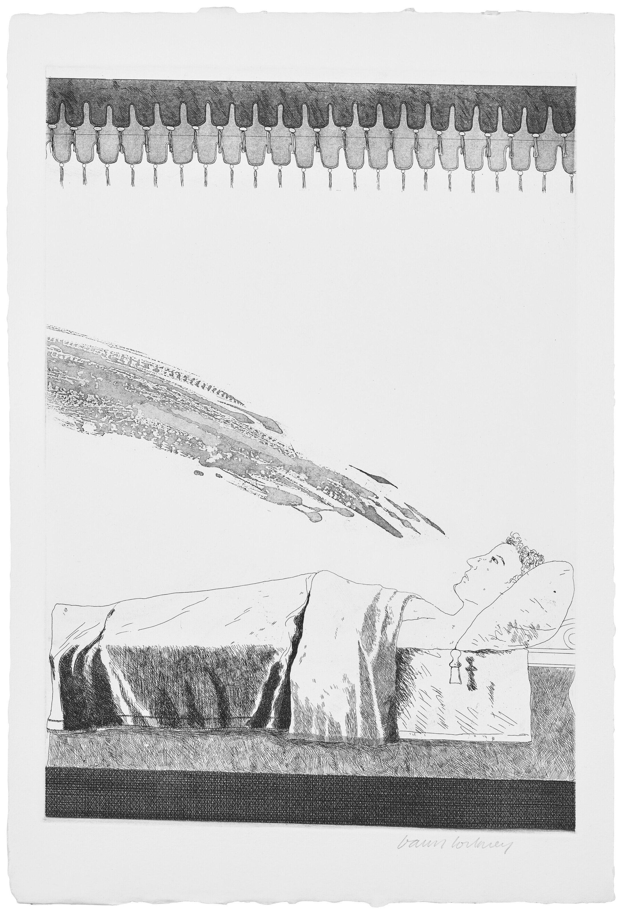 David Hockney — Иллюстрации к шести сказкам Братьев Гримм, изображение 4