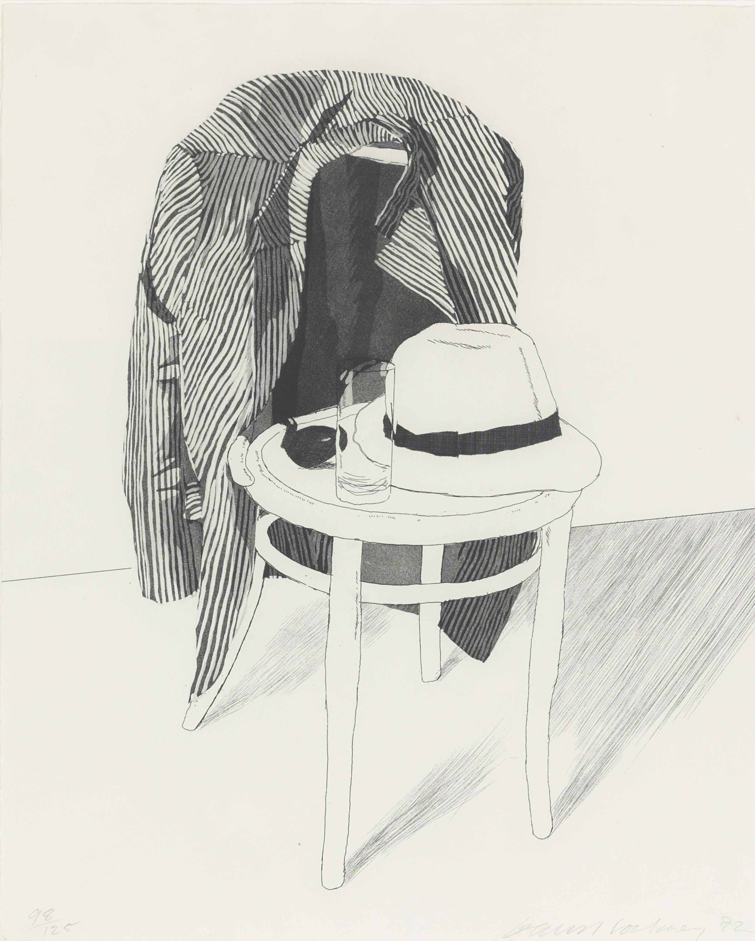 David Hockney — Панамская шляпа, изображение 1