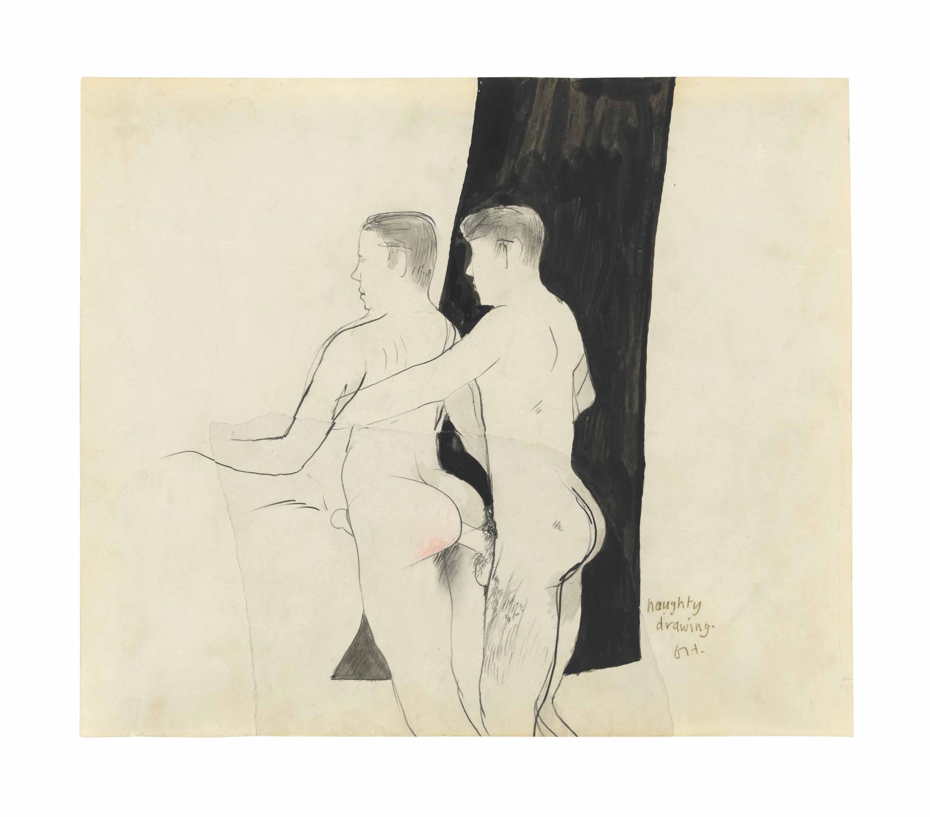 David Hockney — Озорной рисунок, изображение 2