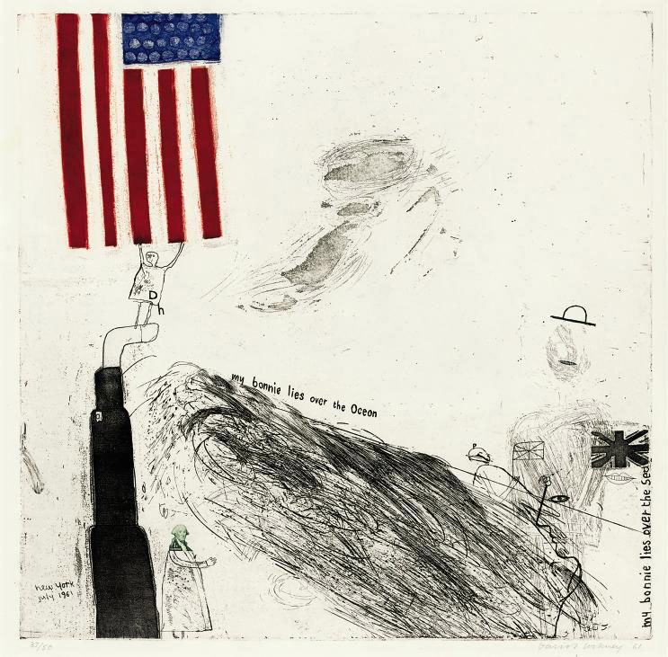 David Hockney — Моя красавица лежит за океаном (MCA Tokyo, 29)