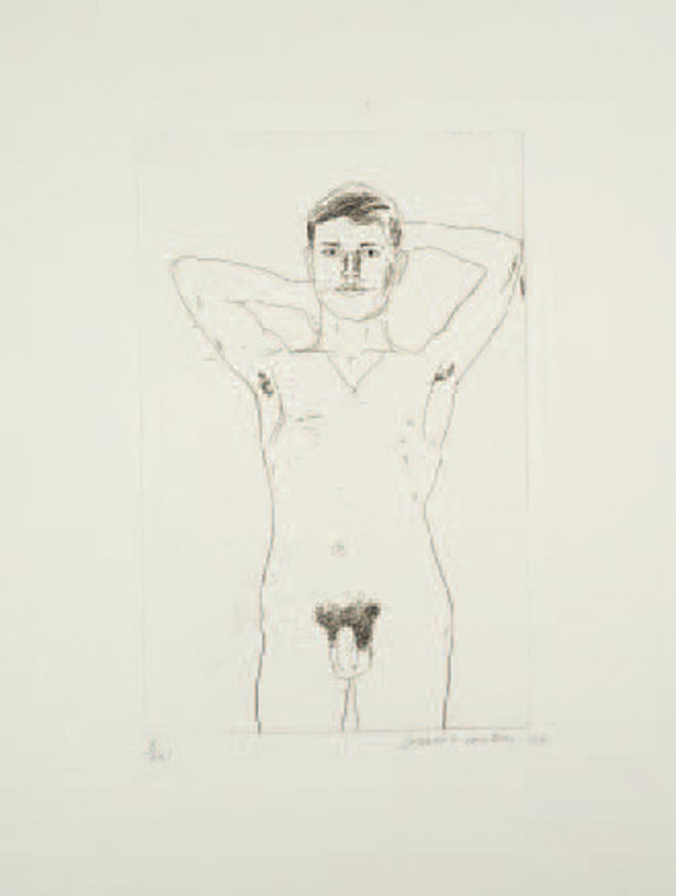 David Hockney — Иллюстрации к четырнадцати стихотворениям К.П. Кавафиса (S.A.C. 47-59; Токио 47-59), изображение 4