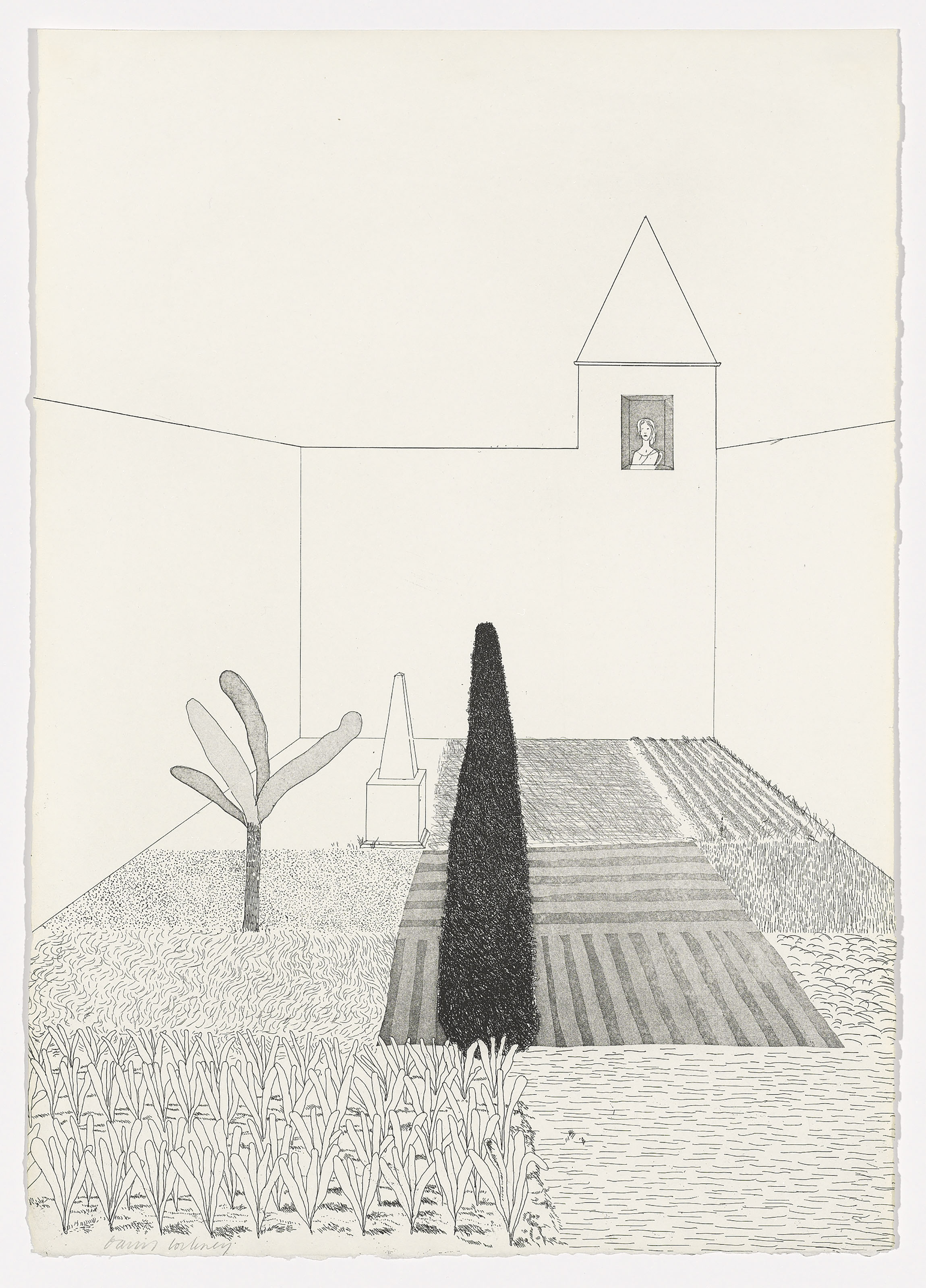 David Hockney — Иллюстрации к шести сказкам Братьев Гримм, изображение 4