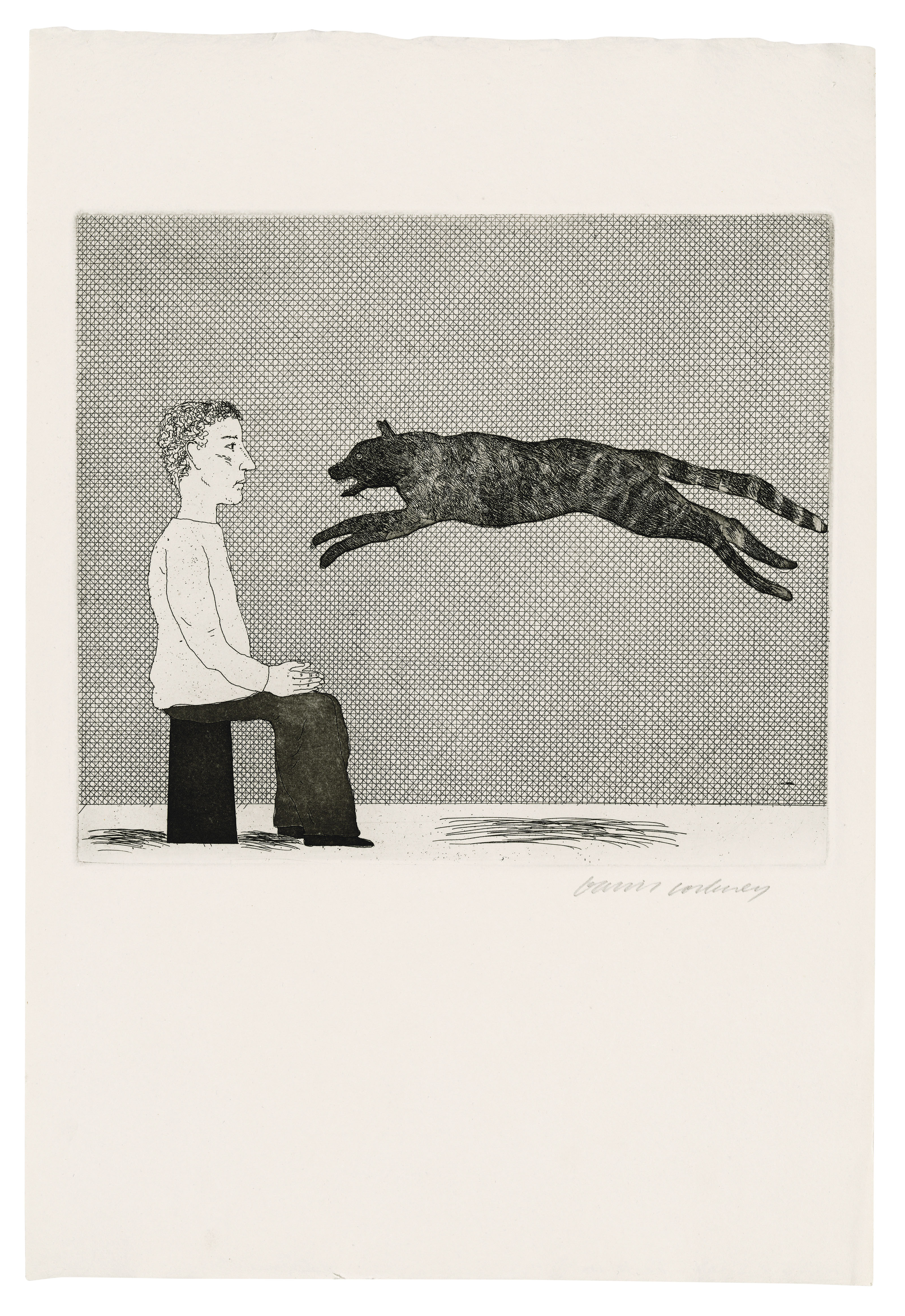 David Hockney — Иллюстрации к шести сказкам Братьев Гримм, изображение 6