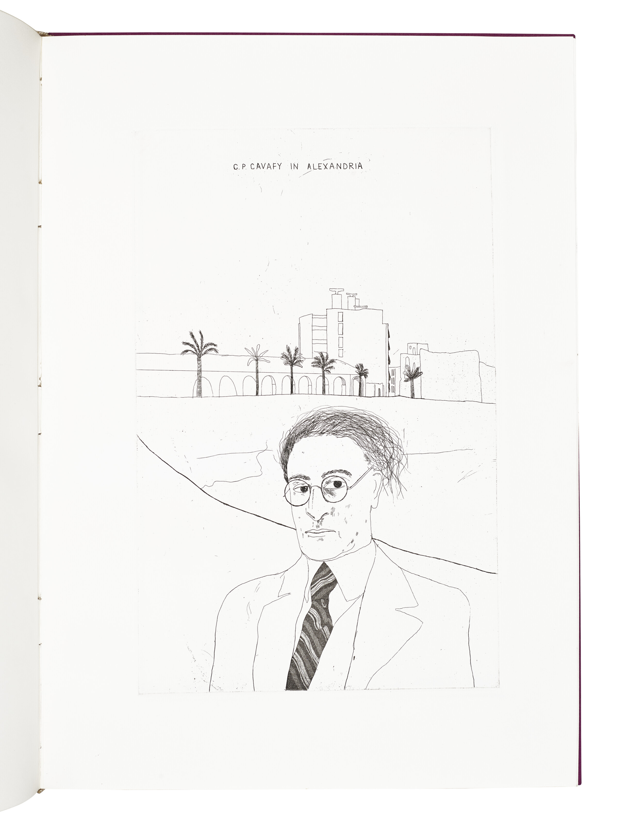 David Hockney — Иллюстрации к четырнадцати стихотворениям К. П. Кавафиса (издание А), изображение 2