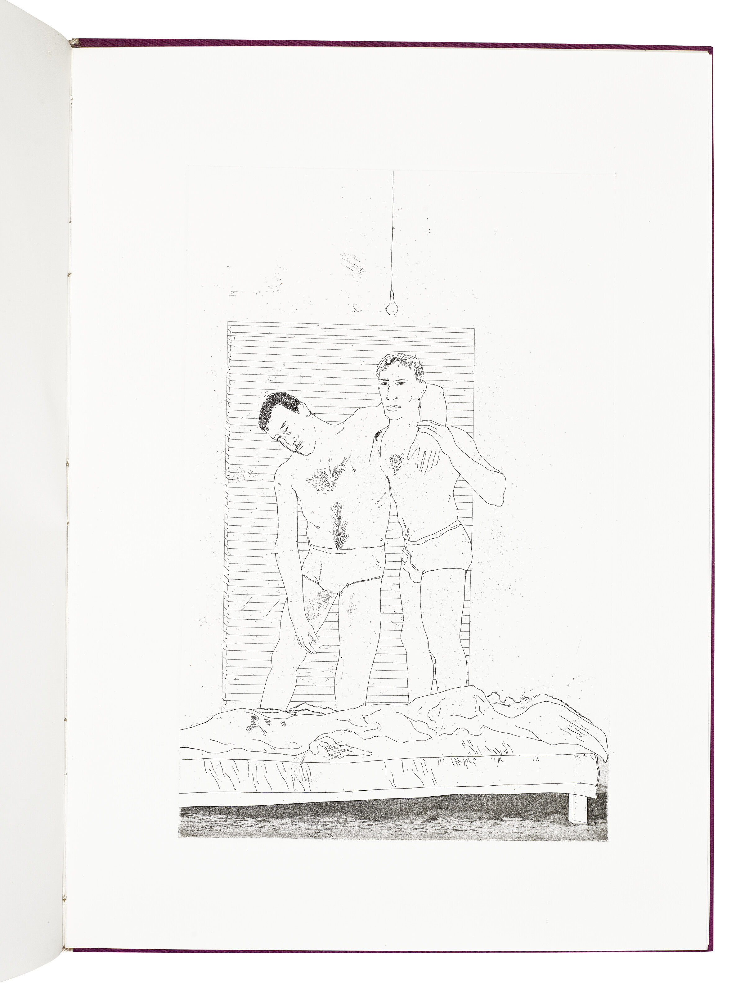 David Hockney — Иллюстрации к четырнадцати стихотворениям К. П. Кавафиса (издание А), изображение 11
