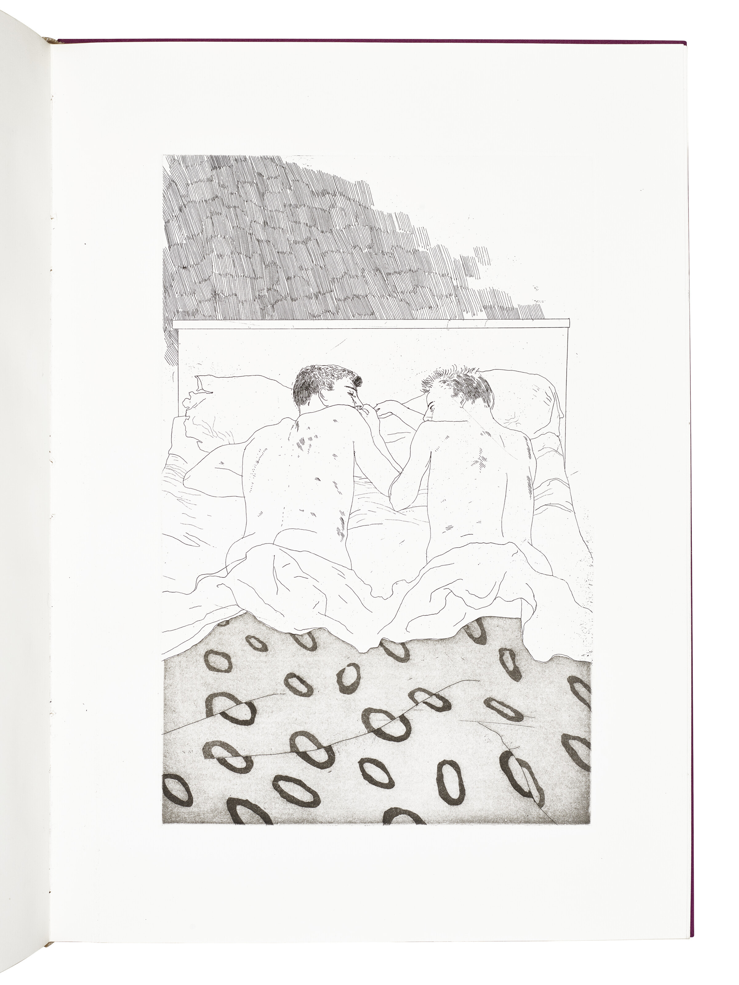 David Hockney — Иллюстрации к четырнадцати стихотворениям К. П. Кавафиса (издание А), изображение 3