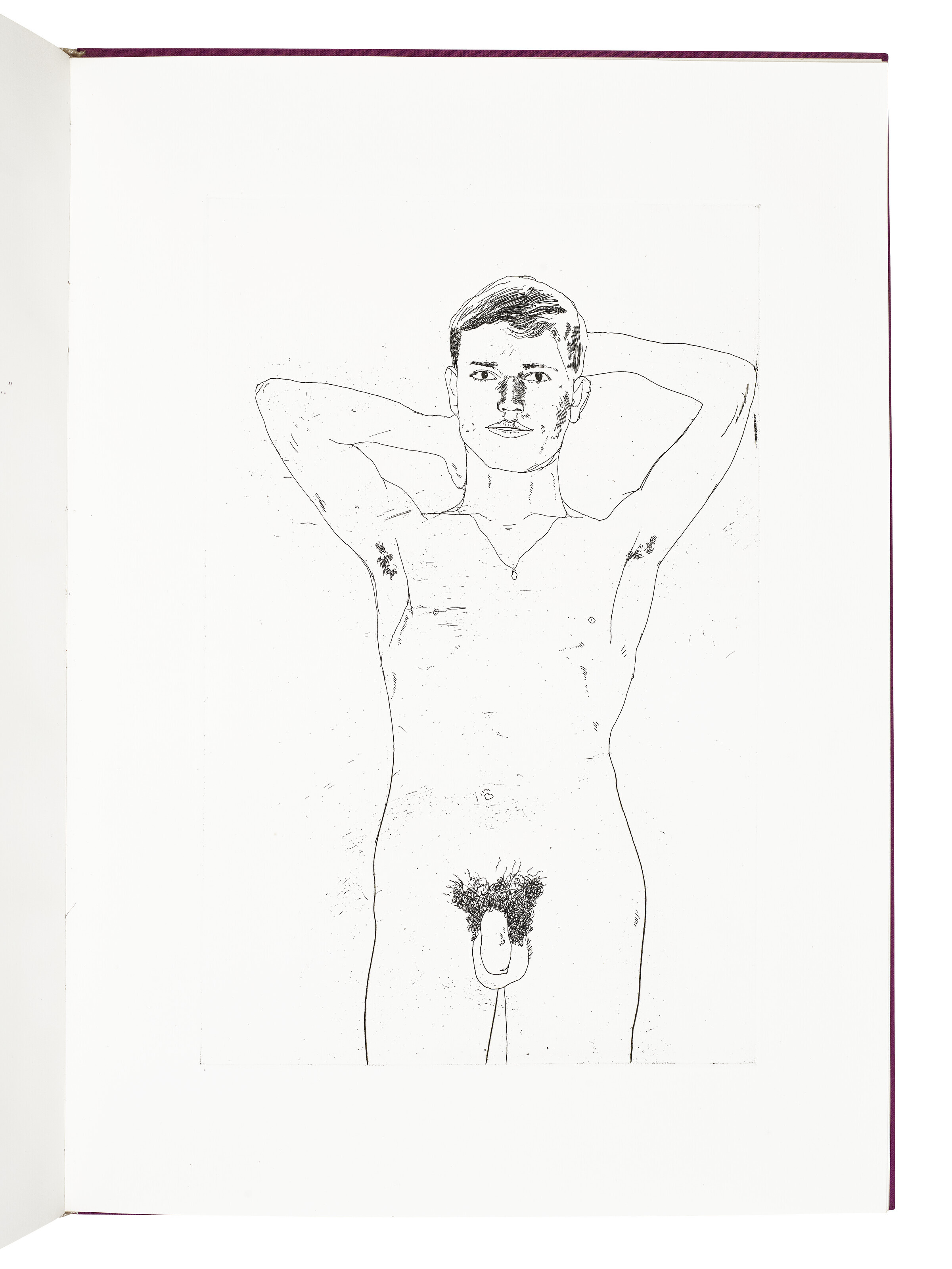 David Hockney — Иллюстрации к четырнадцати стихотворениям К. П. Кавафиса (издание А), изображение 7