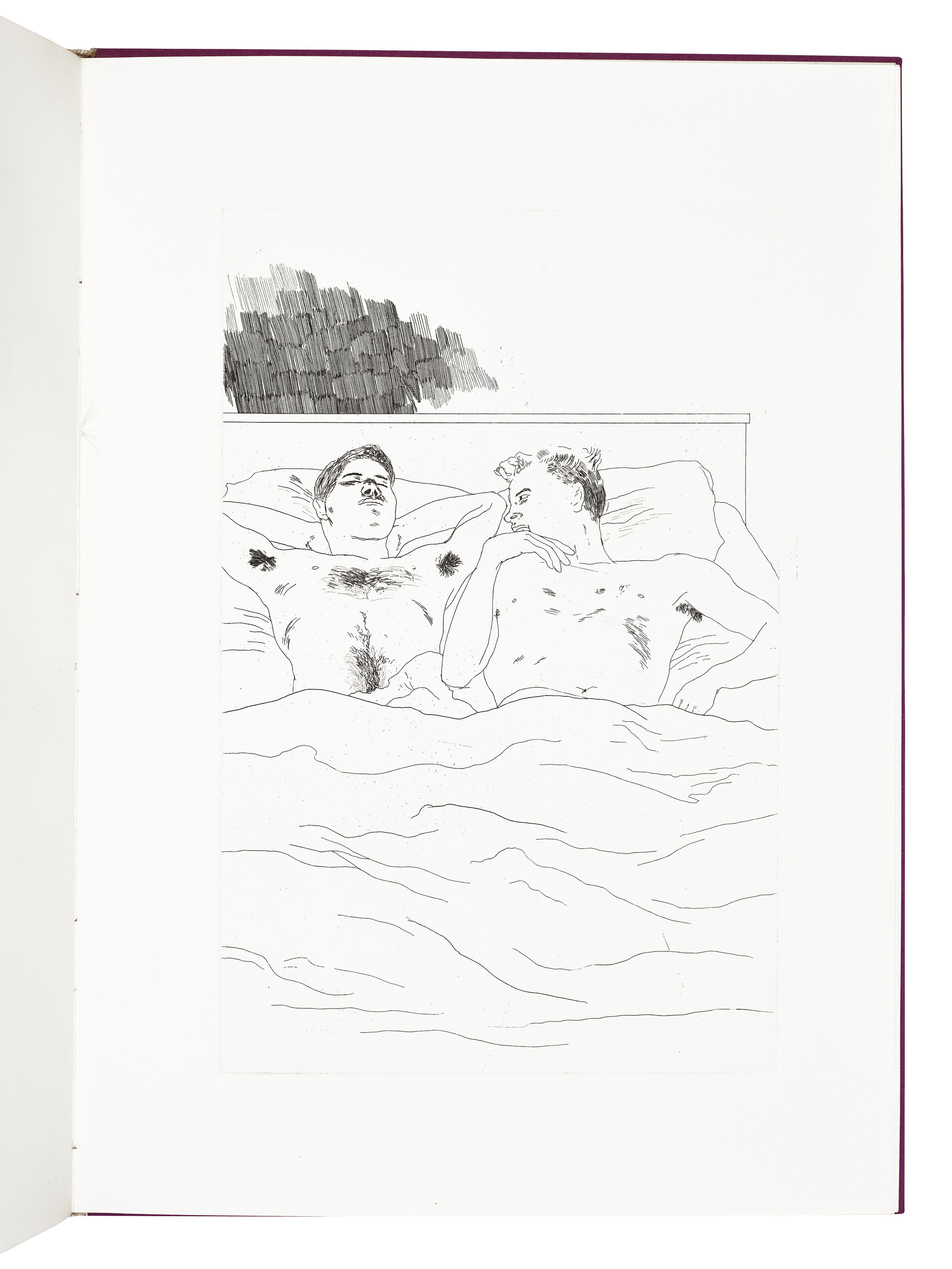 David Hockney — Иллюстрации к четырнадцати стихотворениям К. П. Кавафиса (издание А), изображение 9