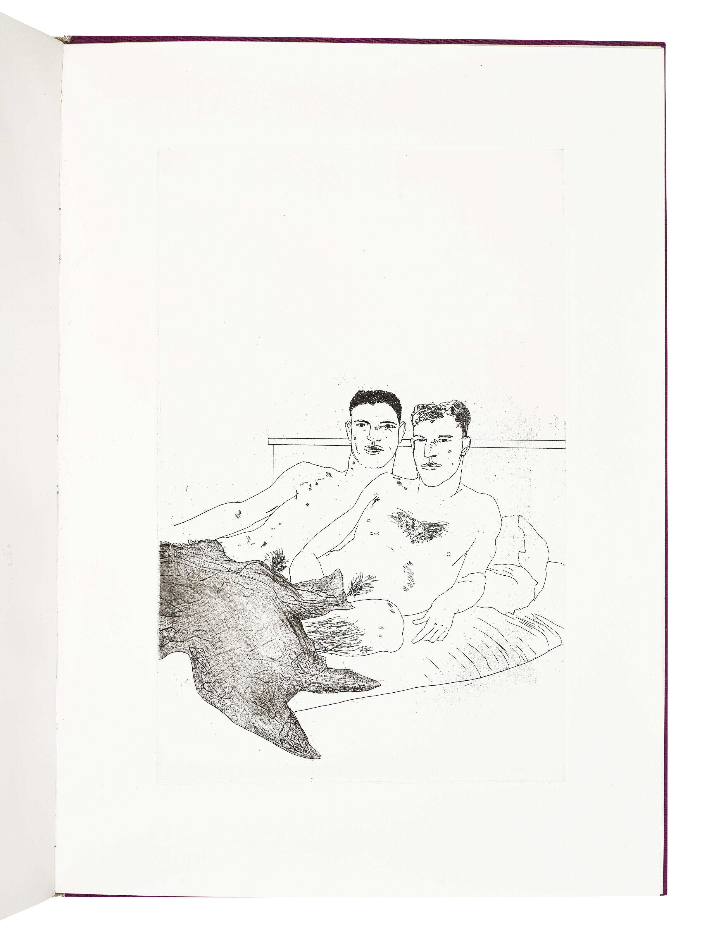 David Hockney — Иллюстрации к четырнадцати стихотворениям К. П. Кавафиса (издание А), изображение 10
