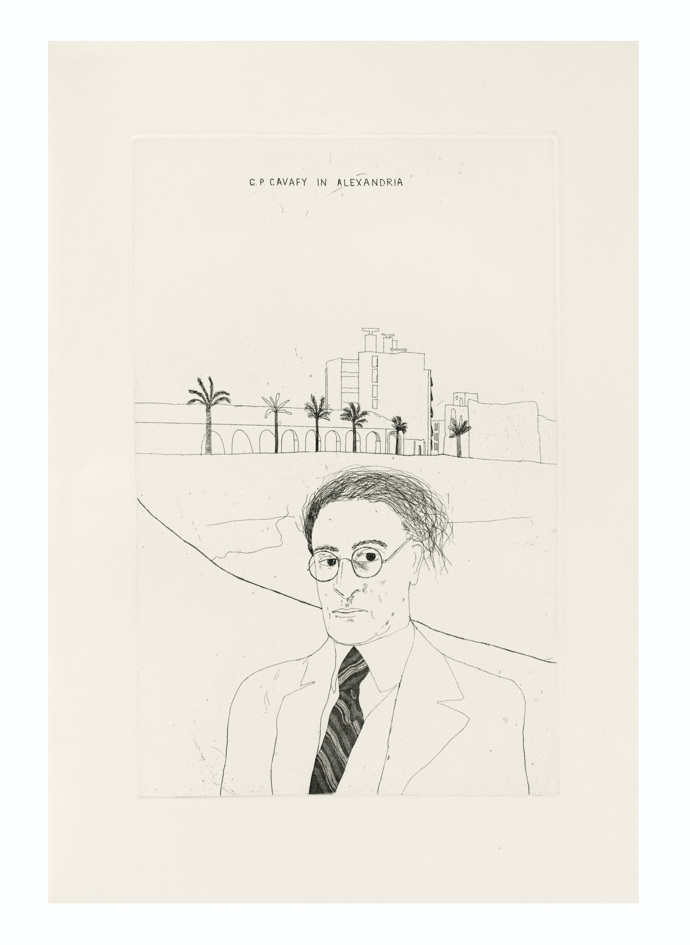 David Hockney — Иллюстрации к четырнадцати стихотворениям К. П. Кавафиса (издание А), изображение 2