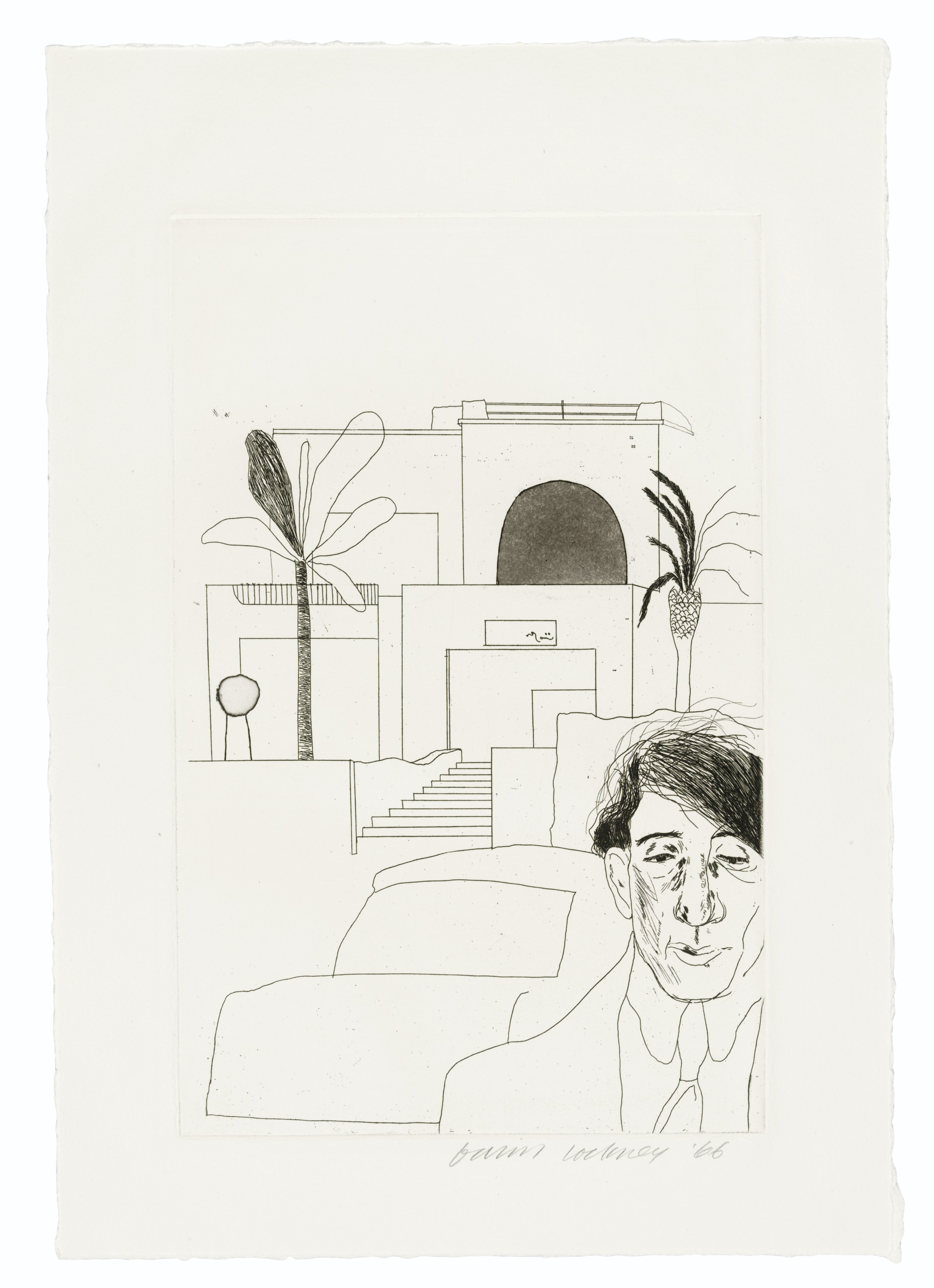David Hockney — Иллюстрации к четырнадцати стихотворениям К. П. Кавафиса (издание А), изображение 3