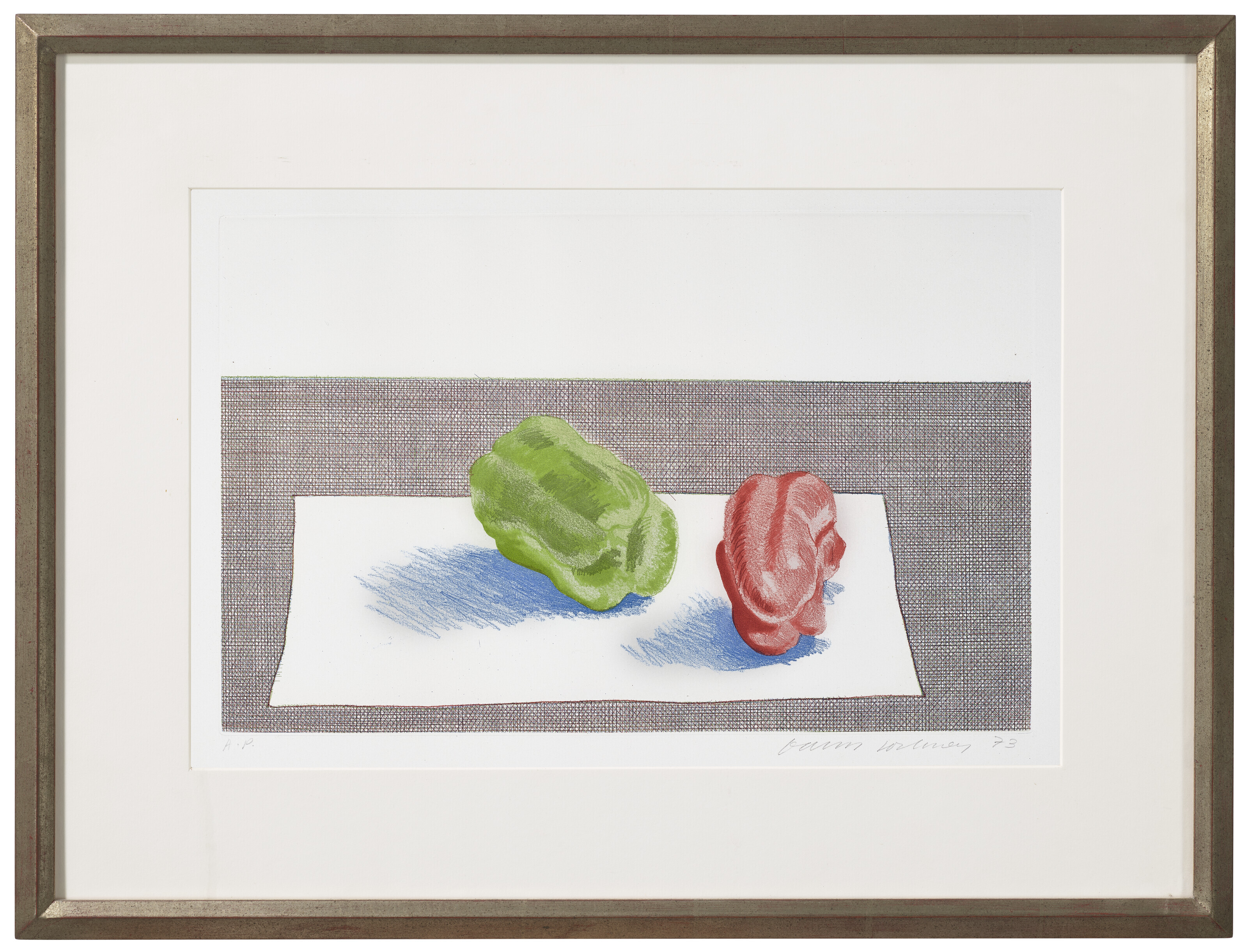 David Hockney — Два перца, изображение 2
