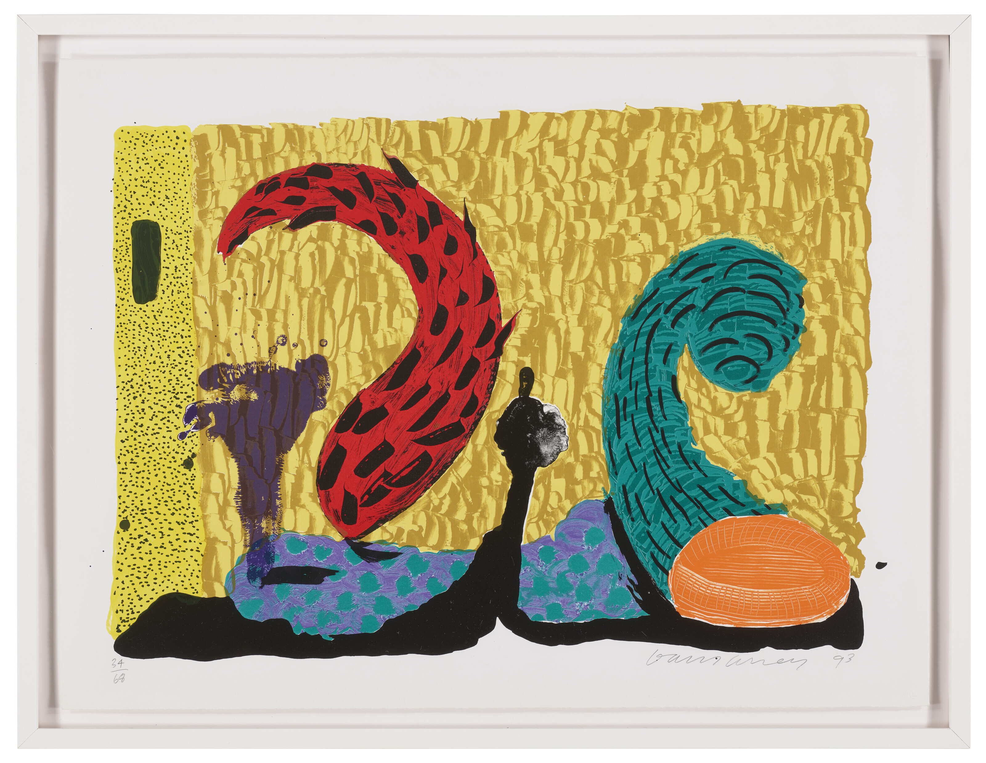 David Hockney — Отталкиваясь от еще нескольких новых отпечатков, изображение 2