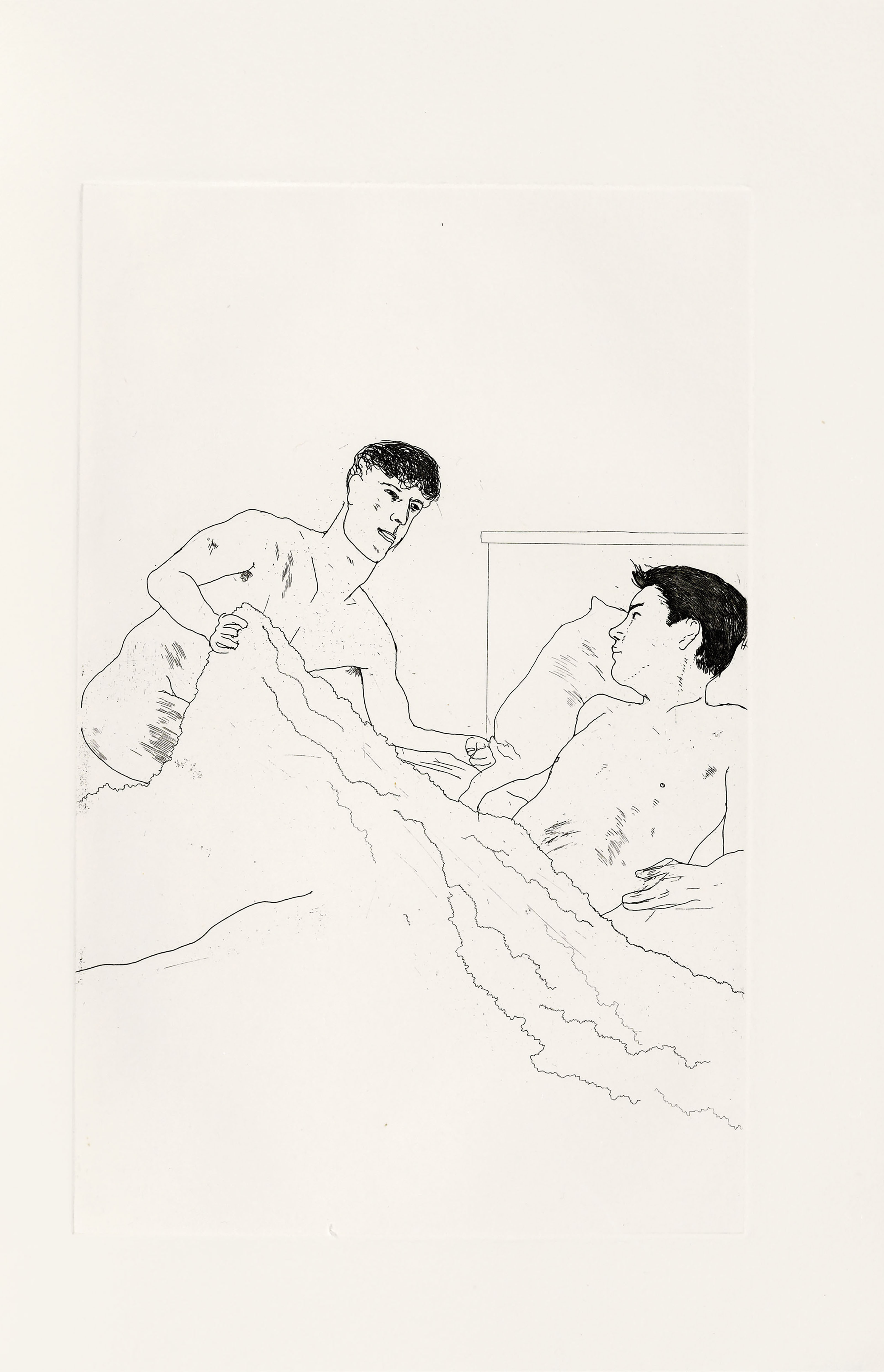 David Hockney — Иллюстрации к четырнадцати стихотворениям К. П. Кавафиса, изображение 3