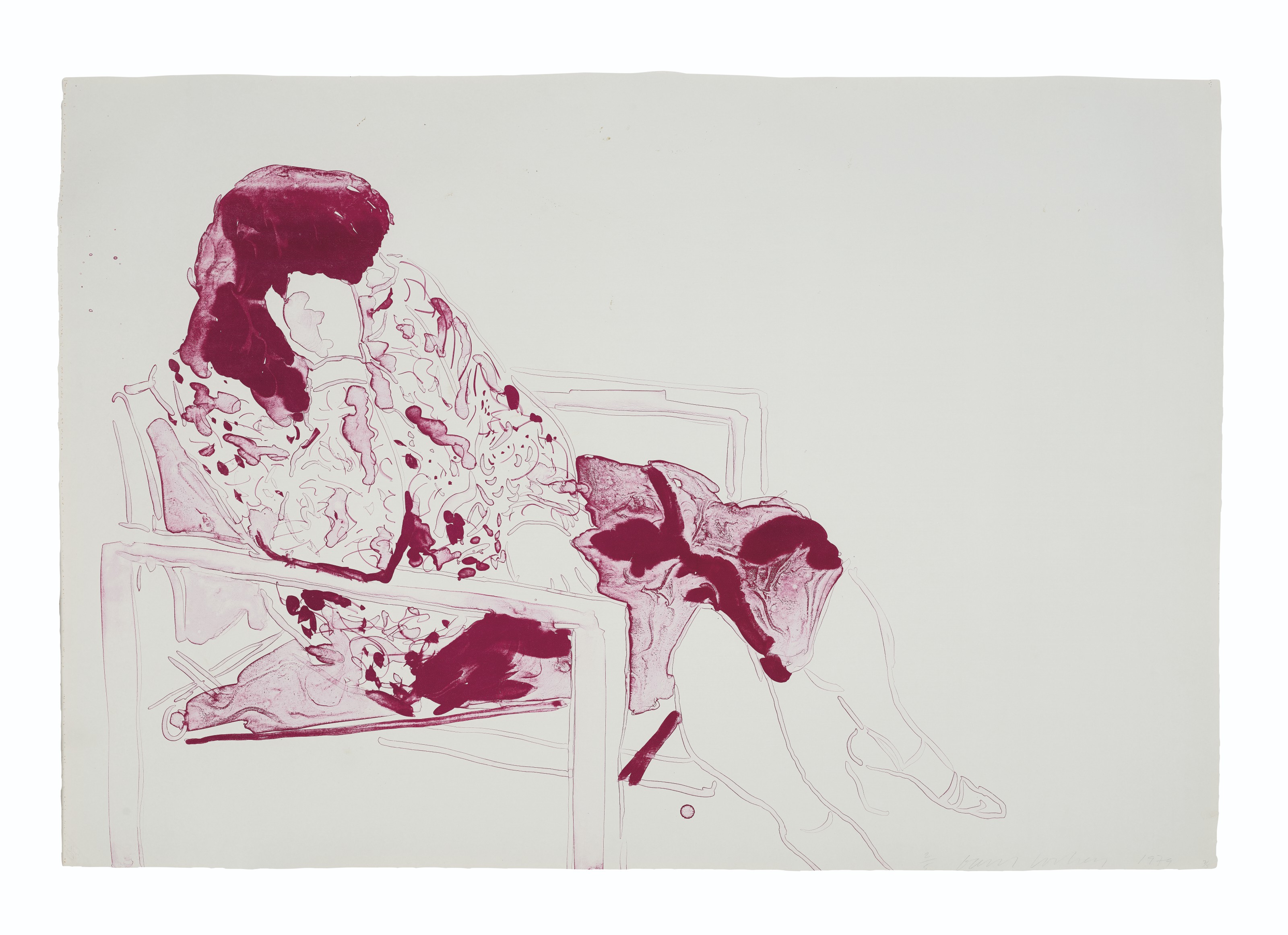 David Hockney — Энн сидела в режиссерском кресле