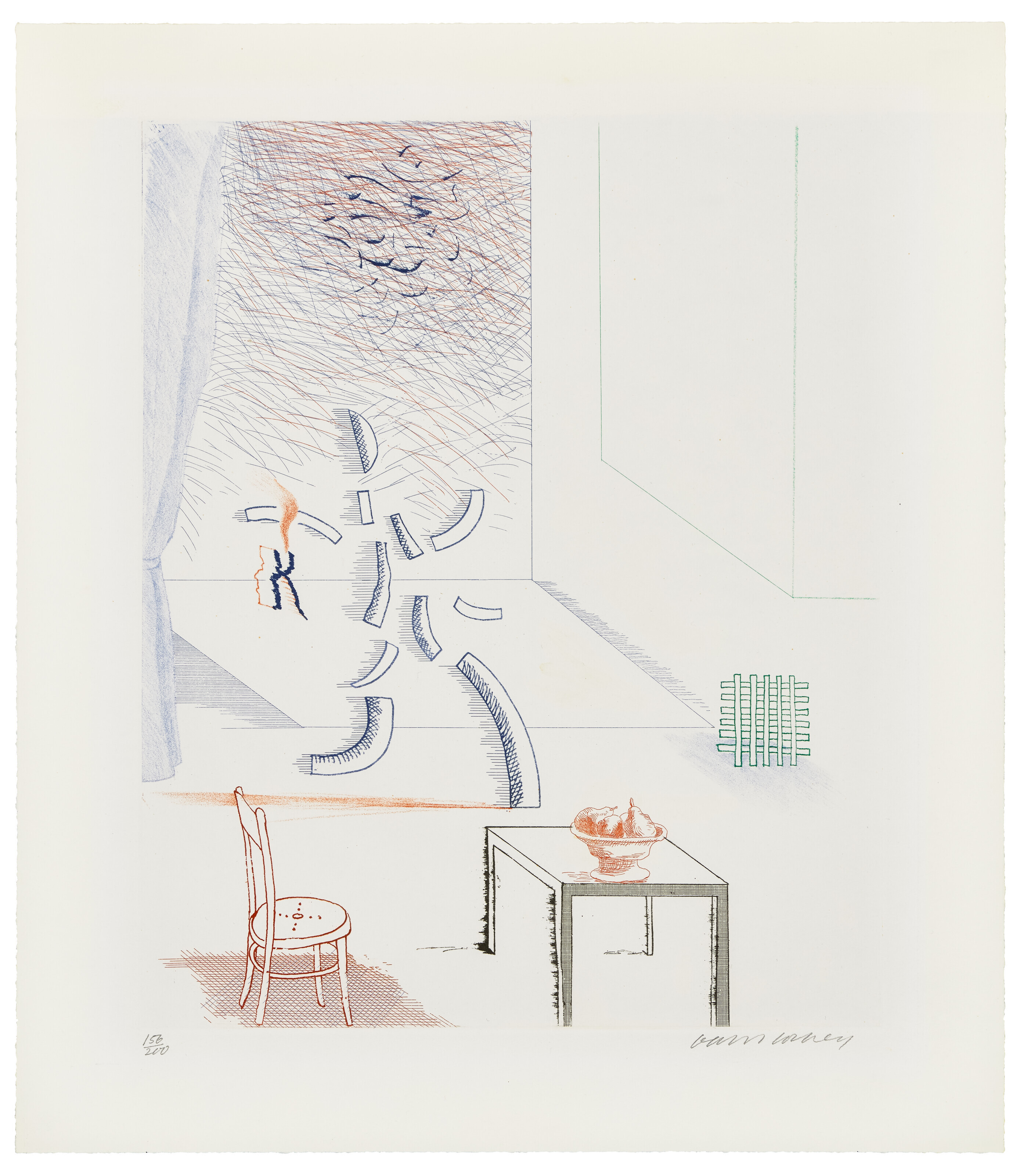 David Hockney — Сделай так, чтобы это было правдой, от: The Blue Guitar