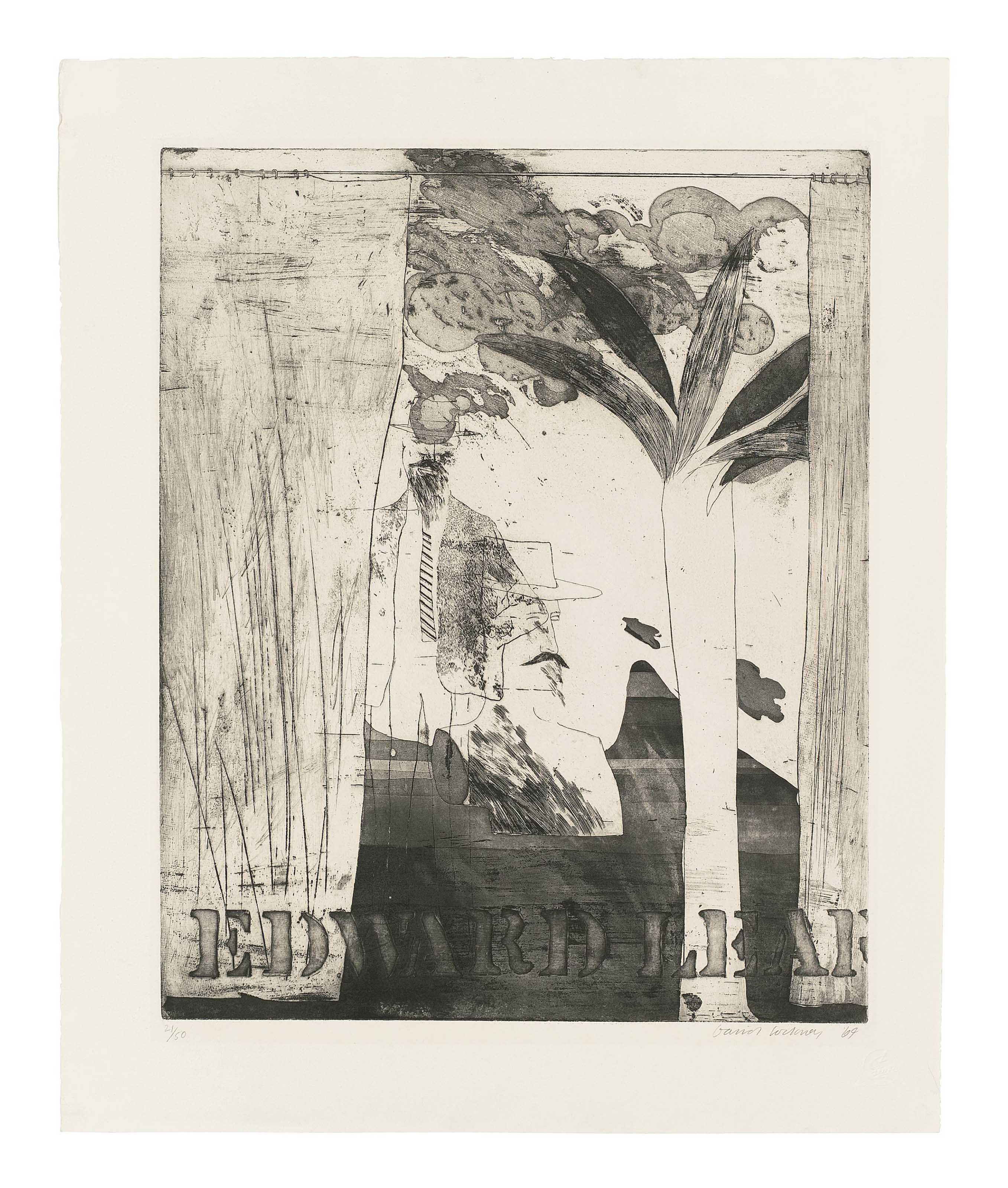 David Hockney — Эдвард Лир (S.A.C., 34; Токио, 34)