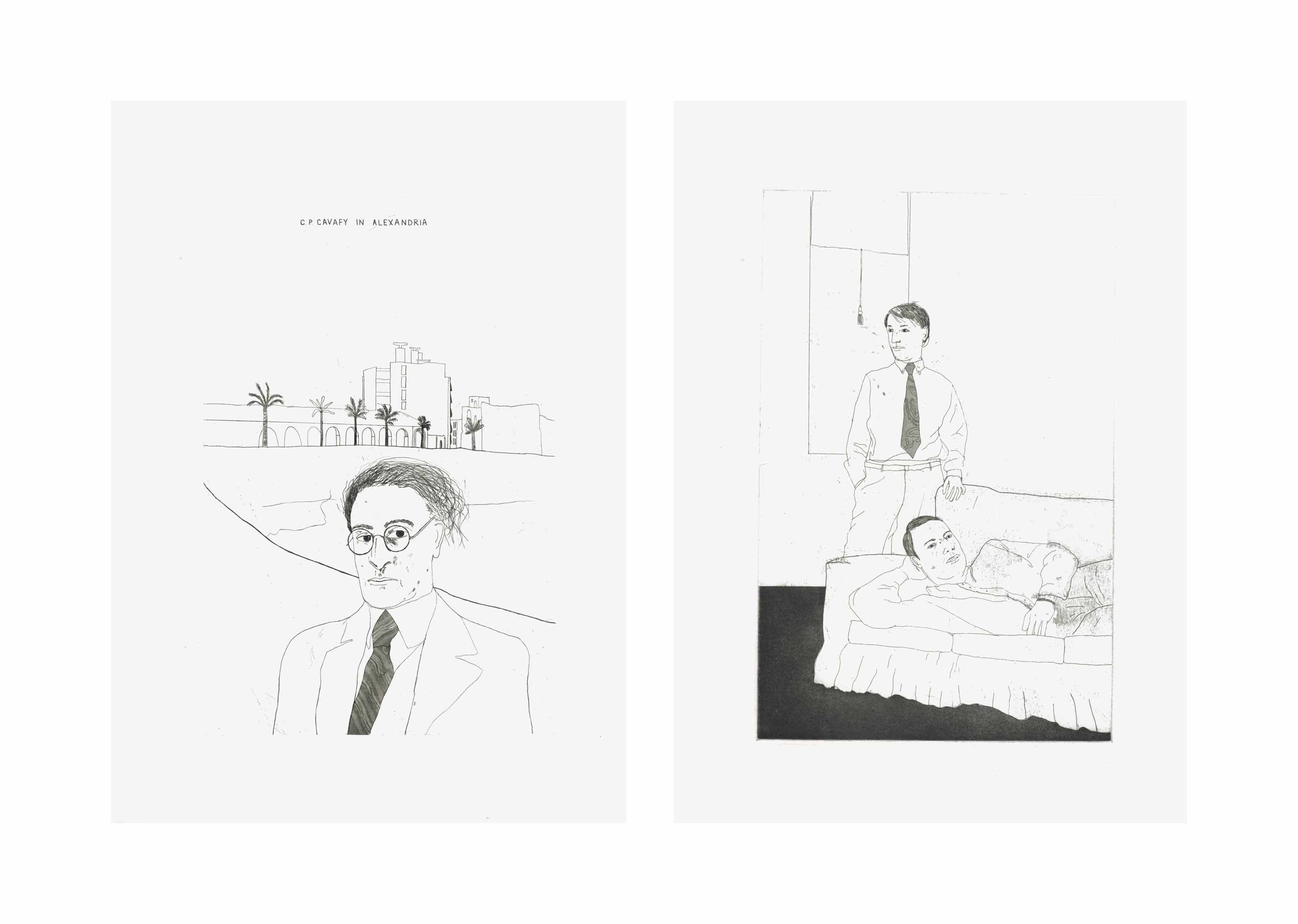 David Hockney — Четырнадцать стихотворений К. П. Кавафиса
