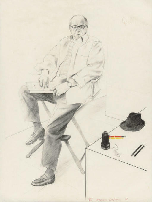 David Hockney — Билли Уайлдер (S.A.C. 180; Gemini 715; M.C.A.T. 169)