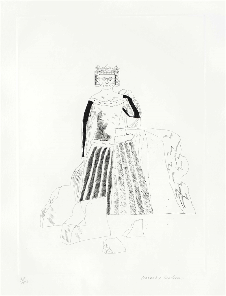 David Hockney — Иллюстрации к шести сказкам Братьев Гримм
