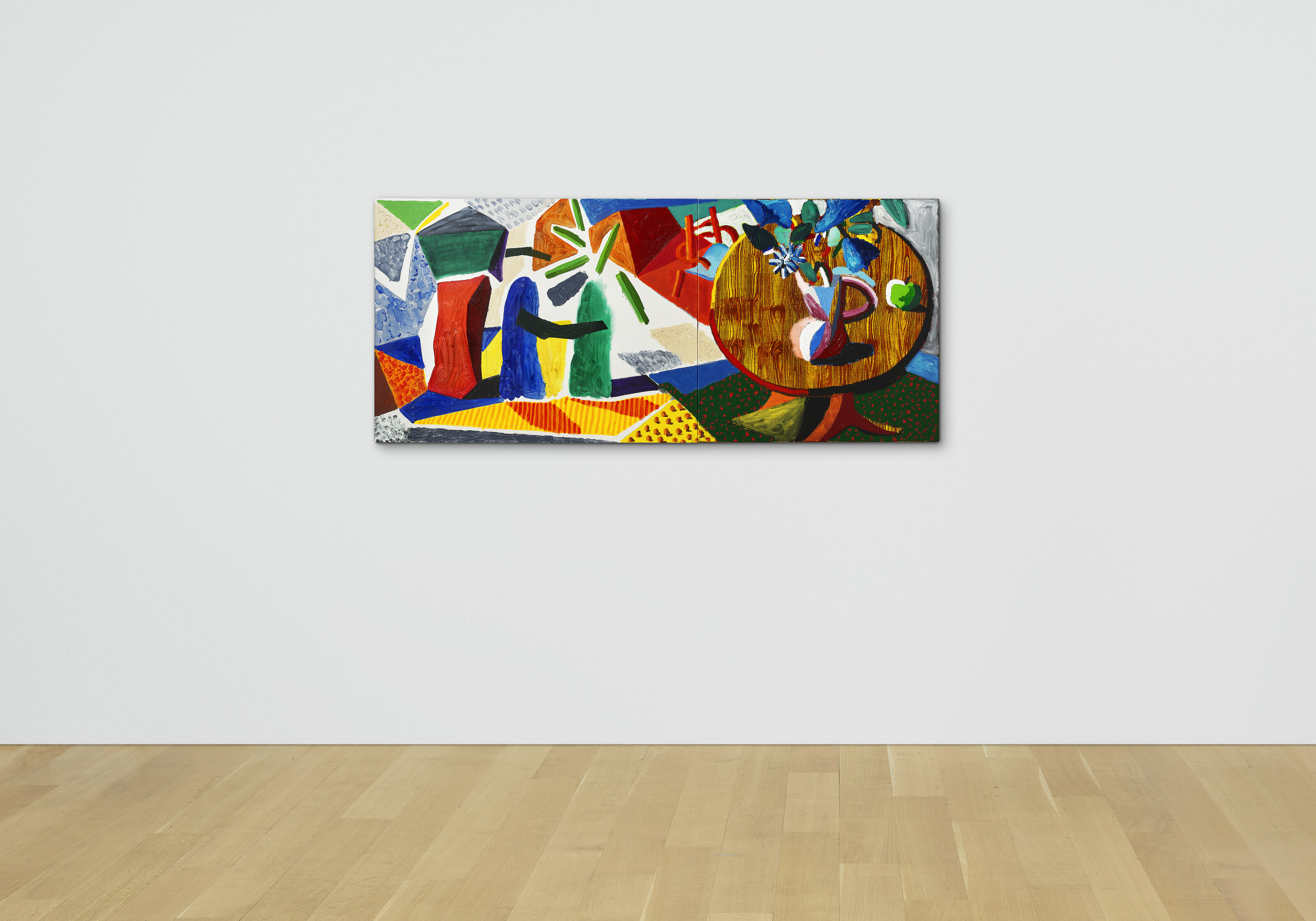 David Hockney — Стол с беседой, изображение 4
