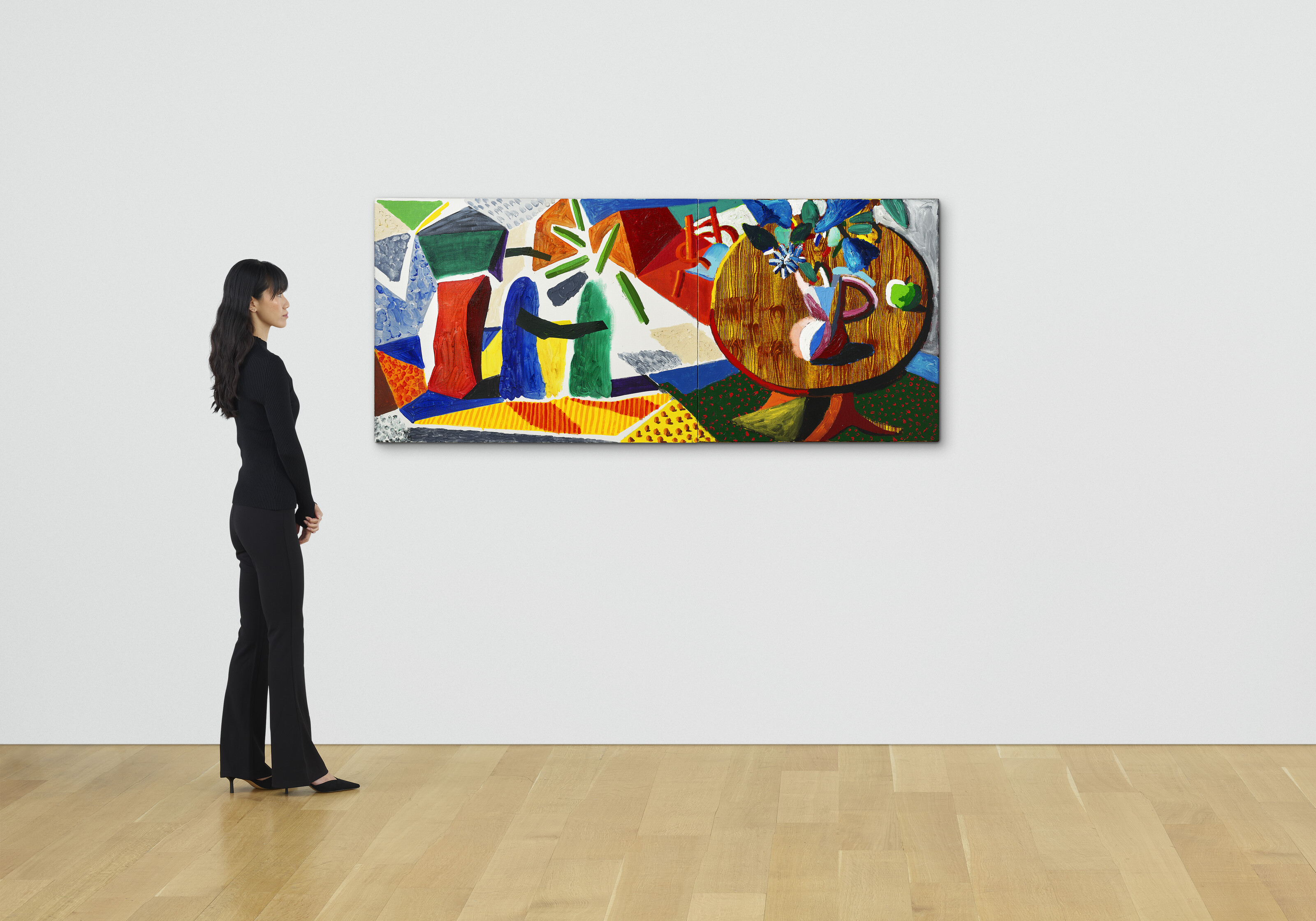 David Hockney — Стол с беседой, изображение 5