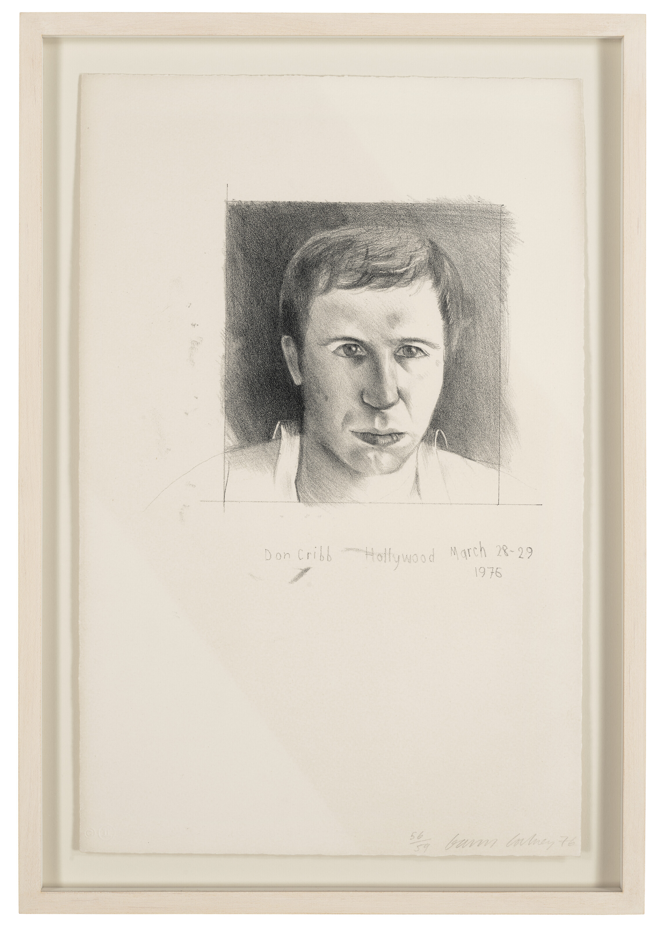 David Hockney — Дональд Крибб, от друзей, изображение 2