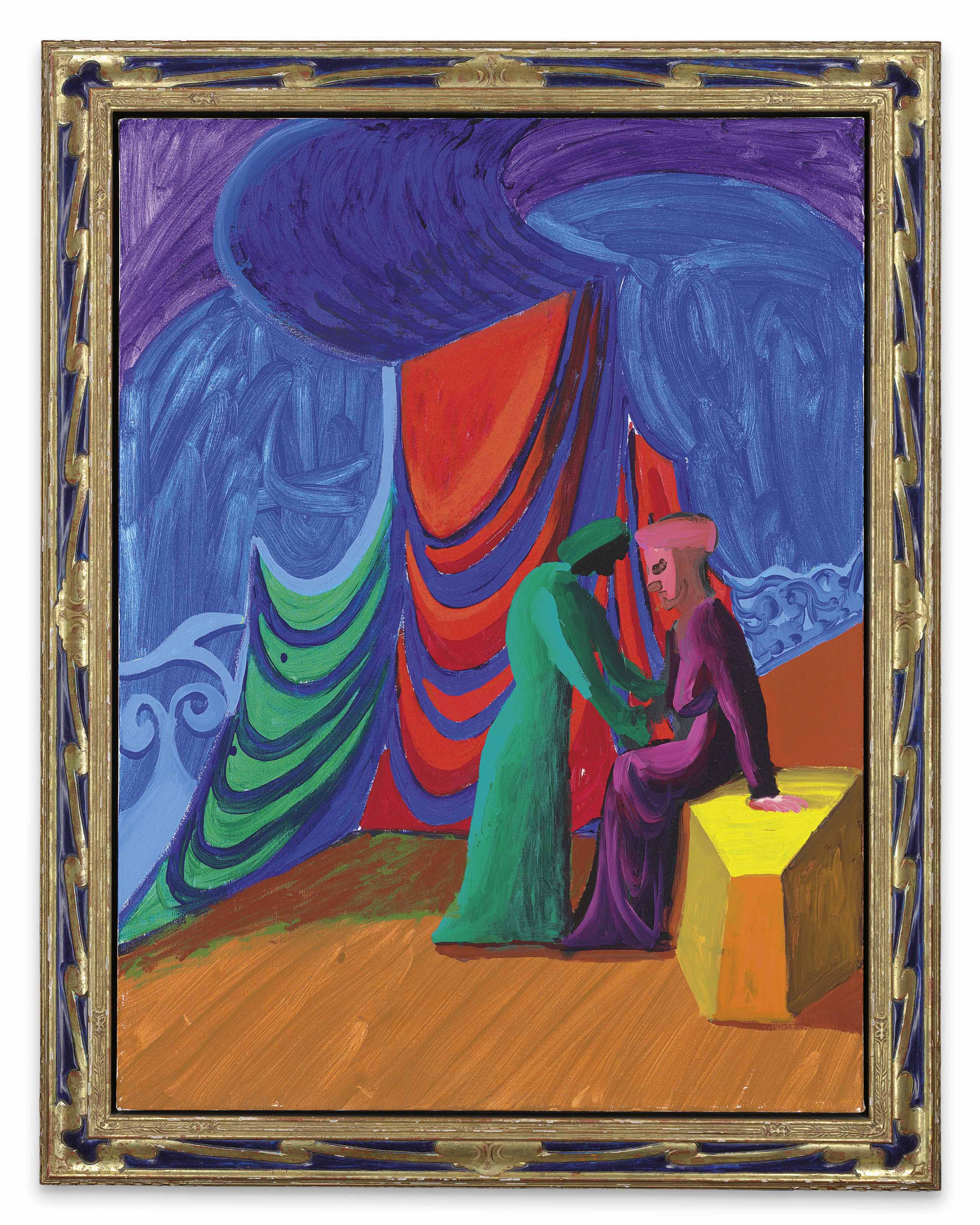 David Hockney — Изольда и Брангана