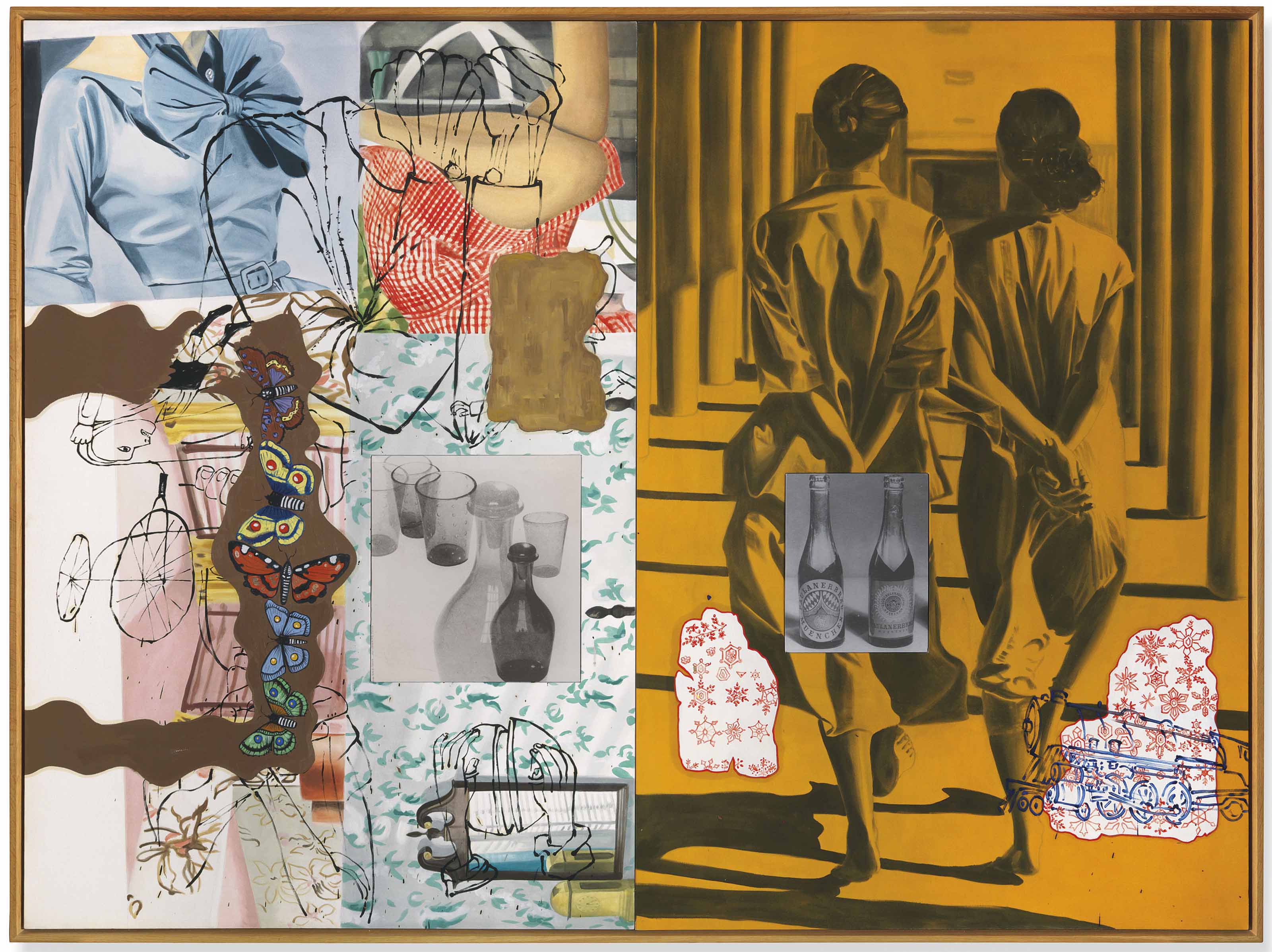 David Salle — Старые бутылки