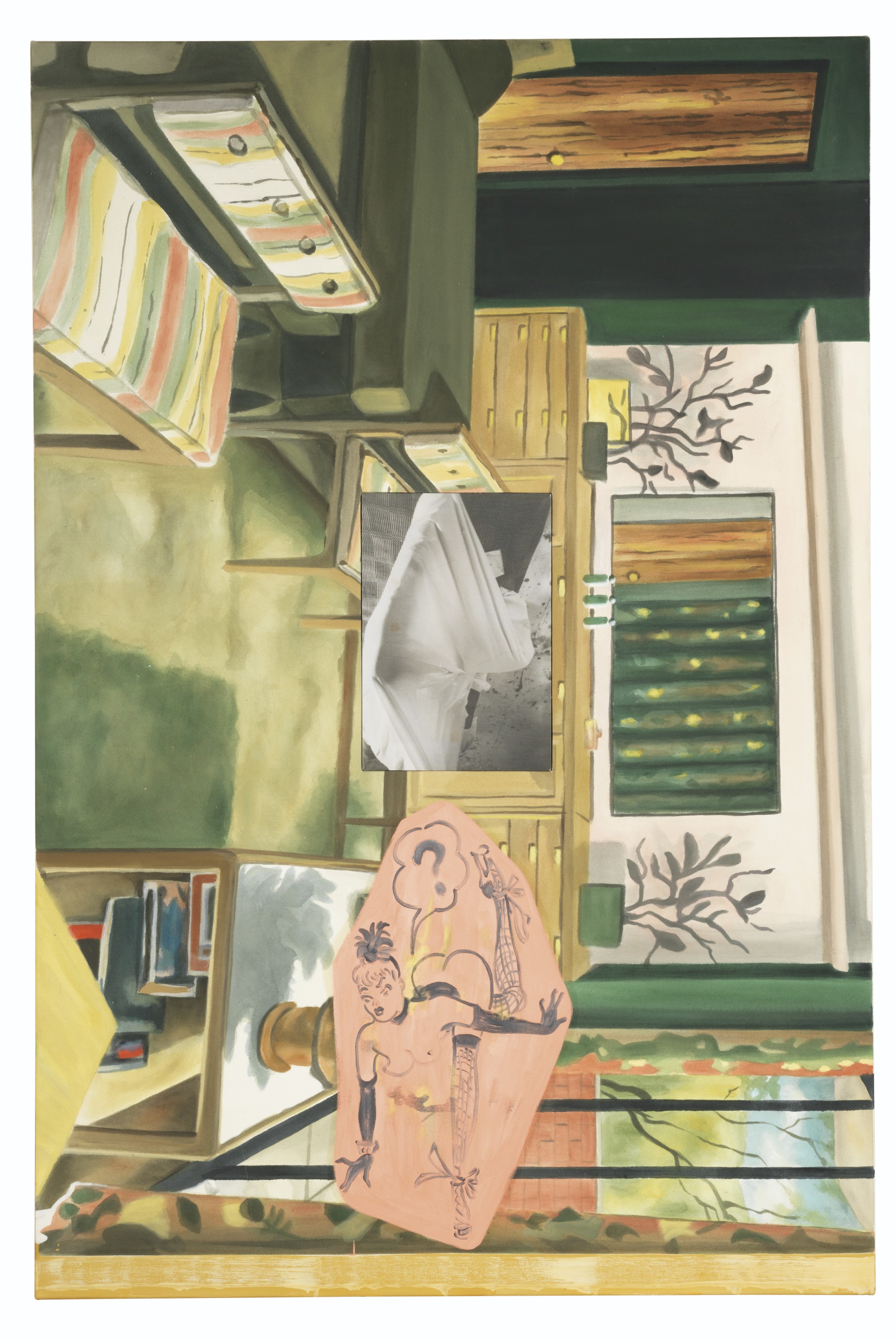 David Salle — Кокон, изображение 3