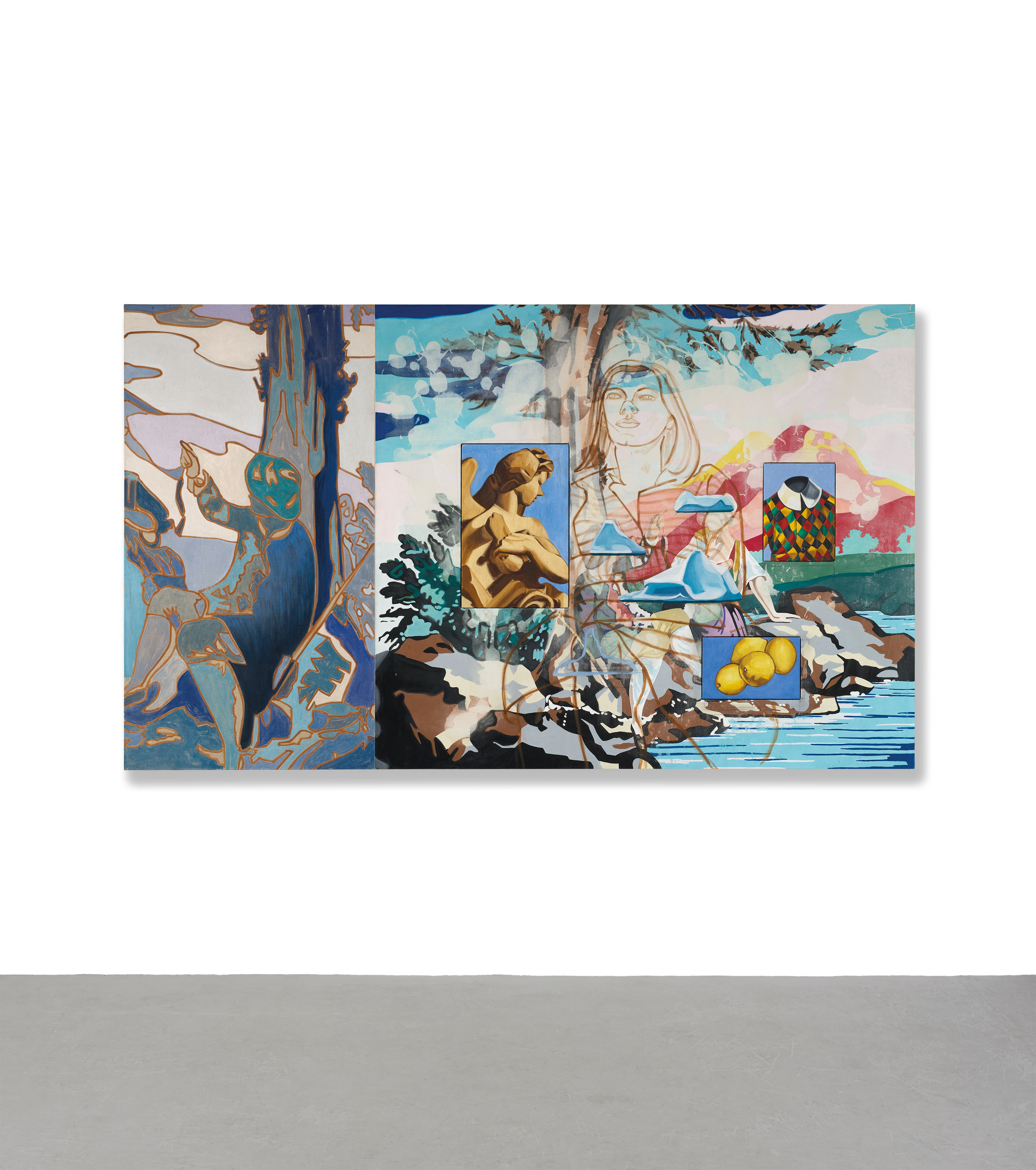 David Salle — Поток льда