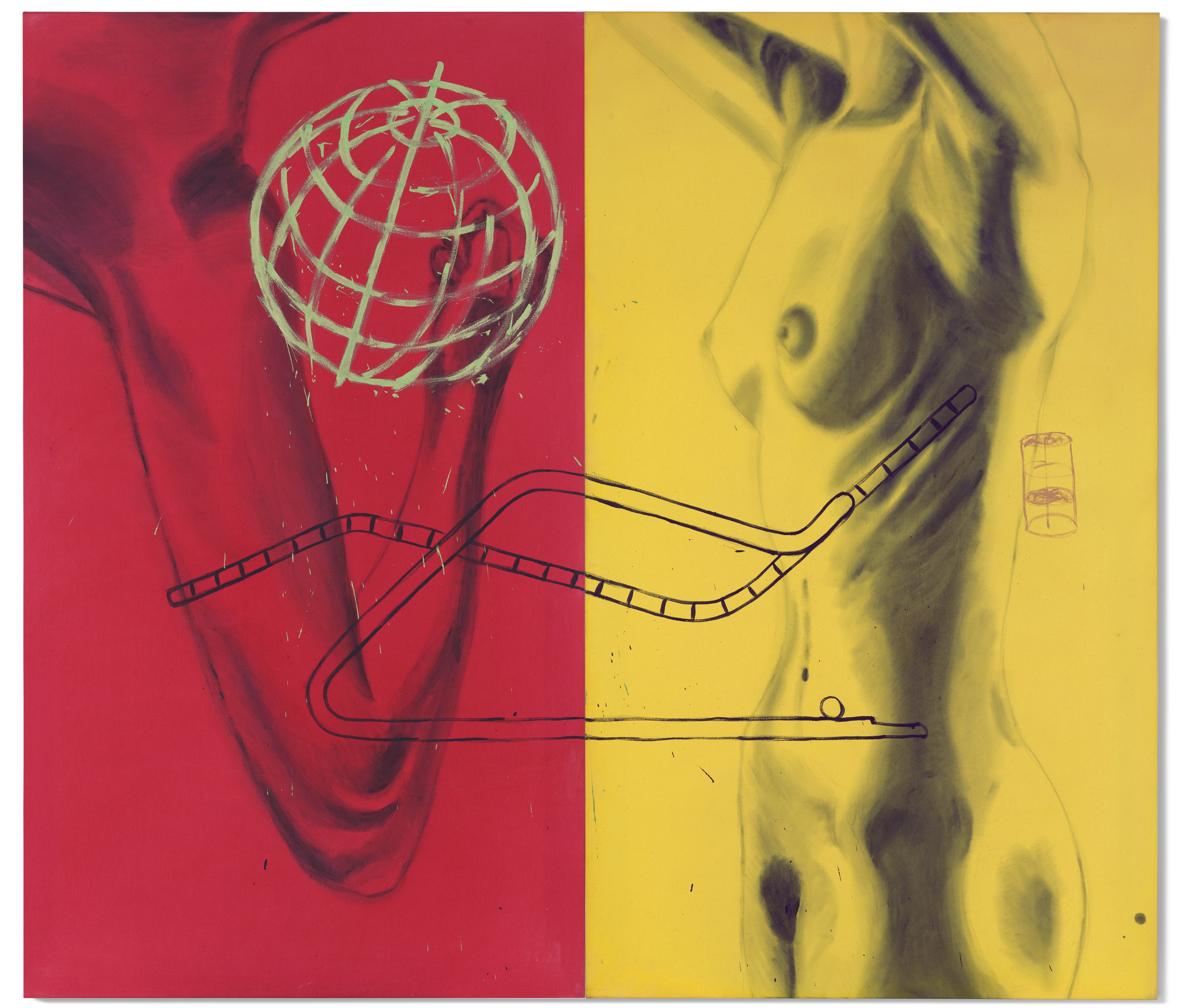 David Salle — Власть, которая распределяет и разъединяет, изображение 1