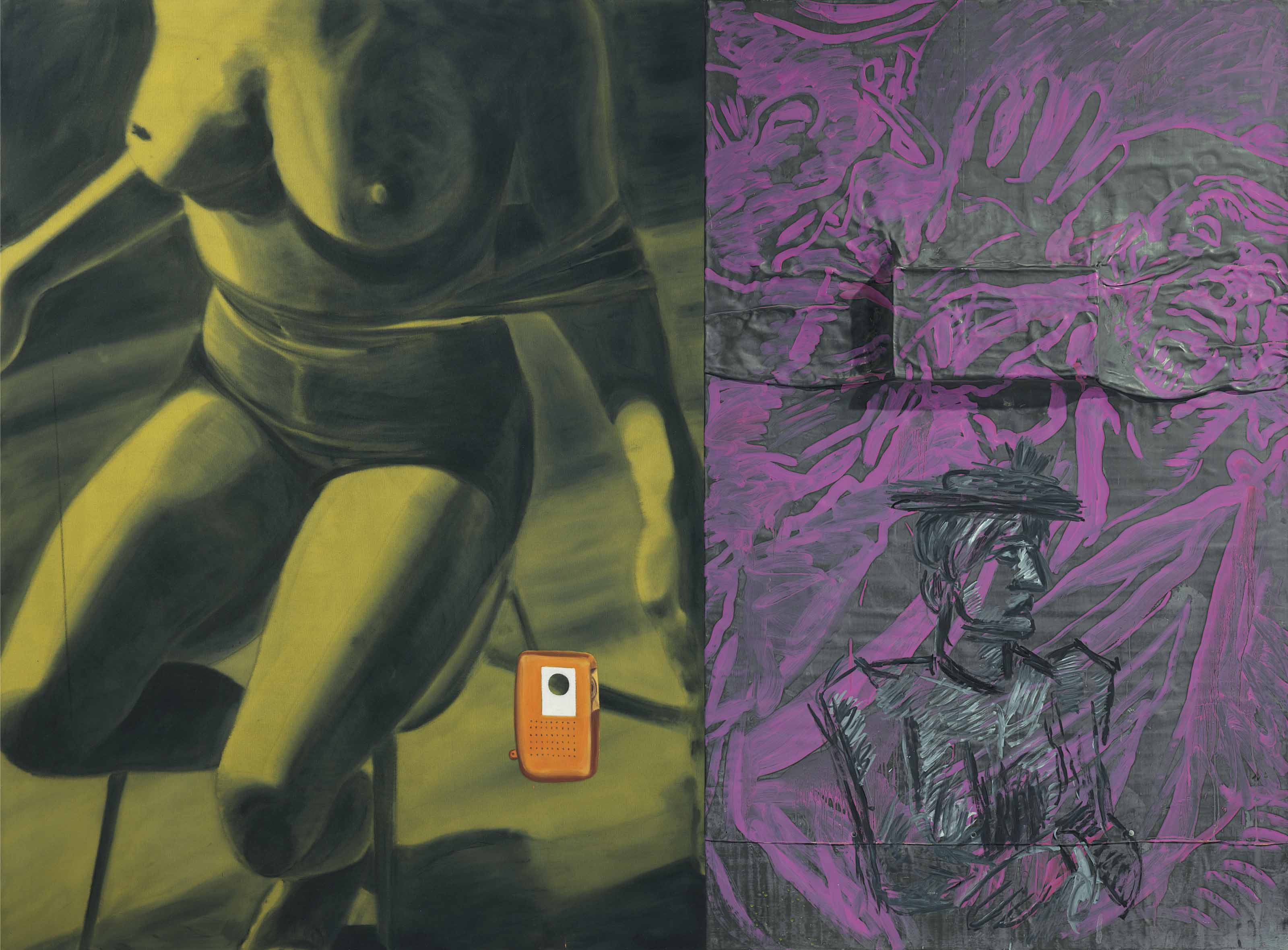 David Salle — Очень мало машин