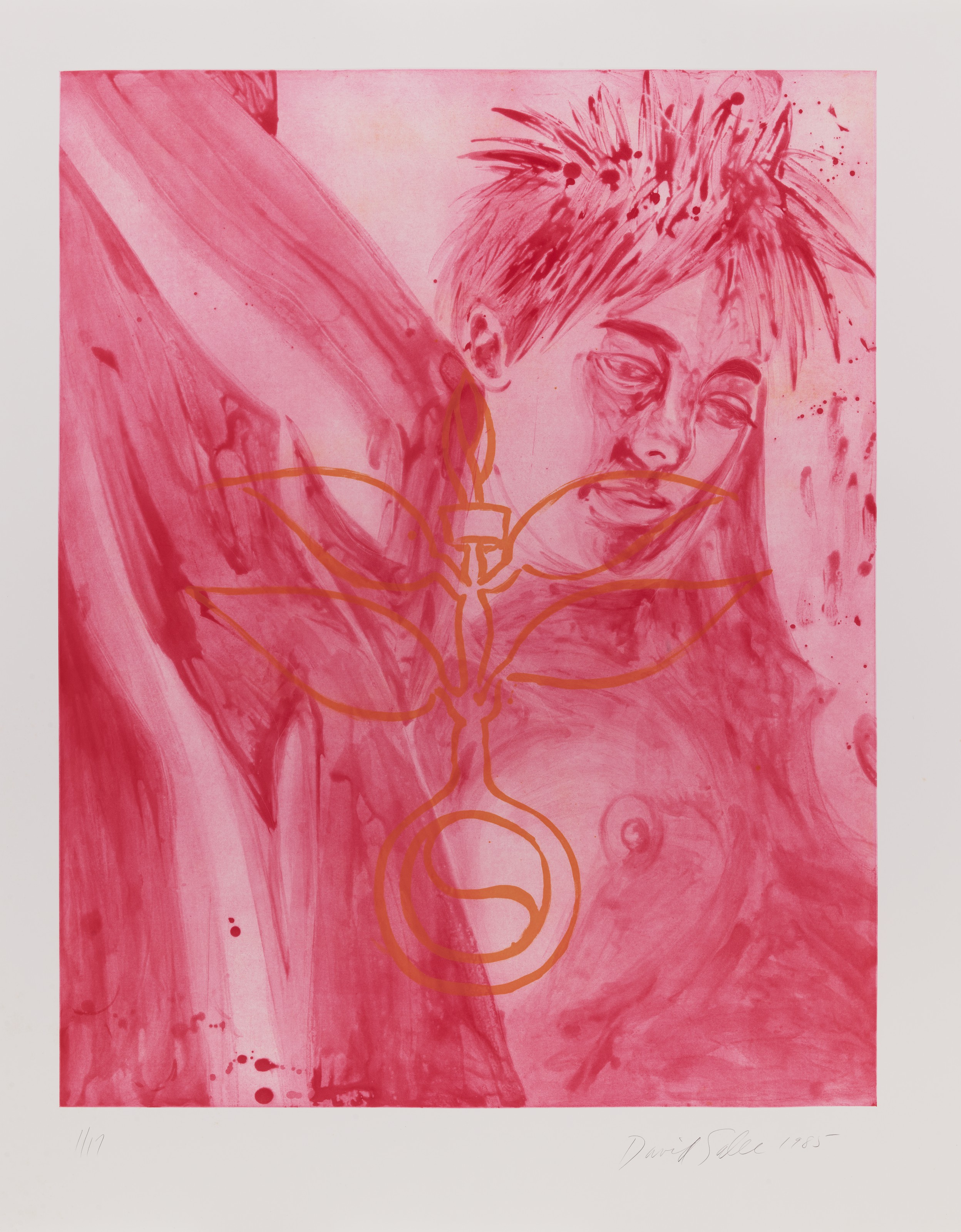 David Salle — Без названия, от Грандиозного синонима Церкви