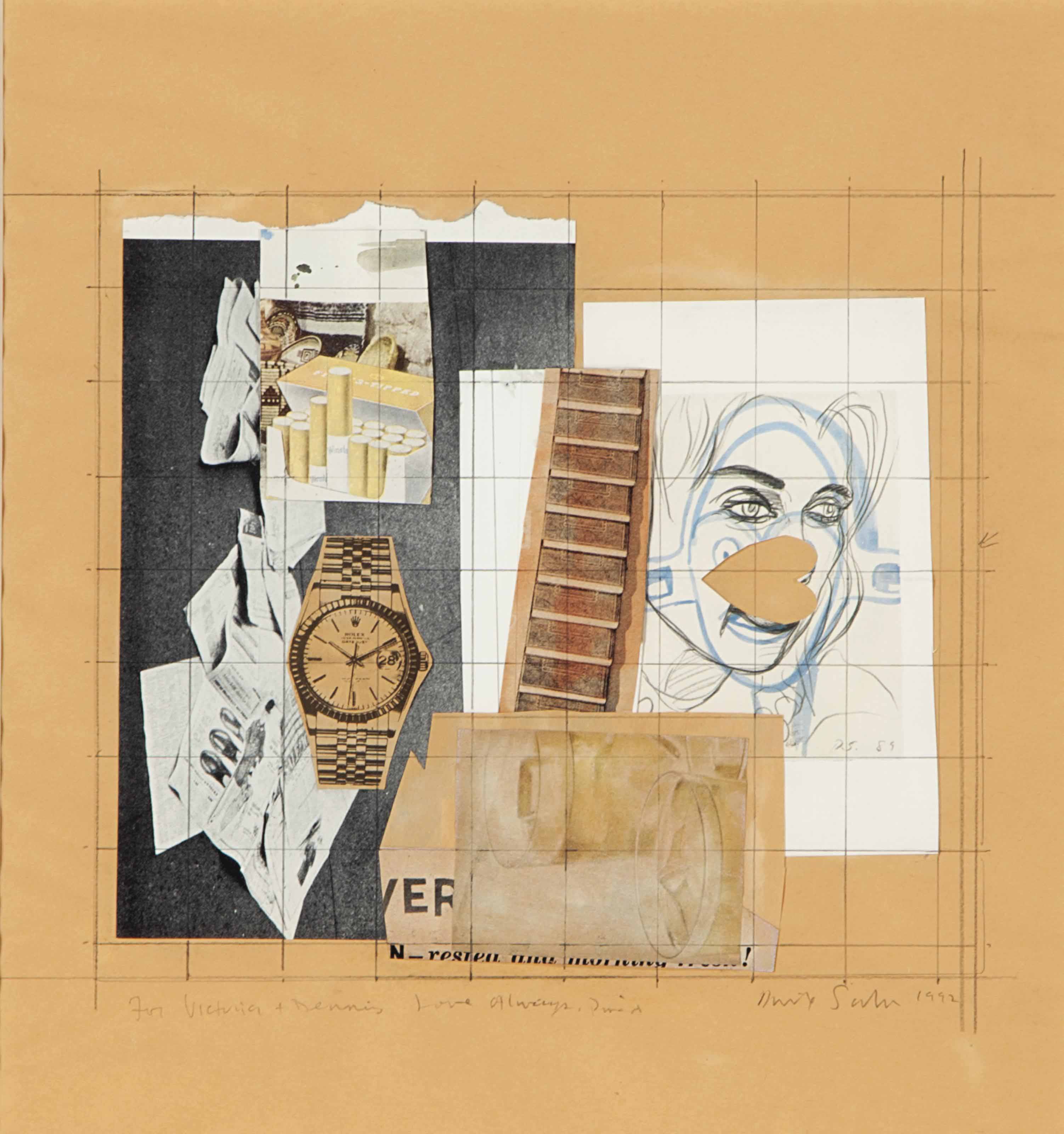 David Salle — Без названия