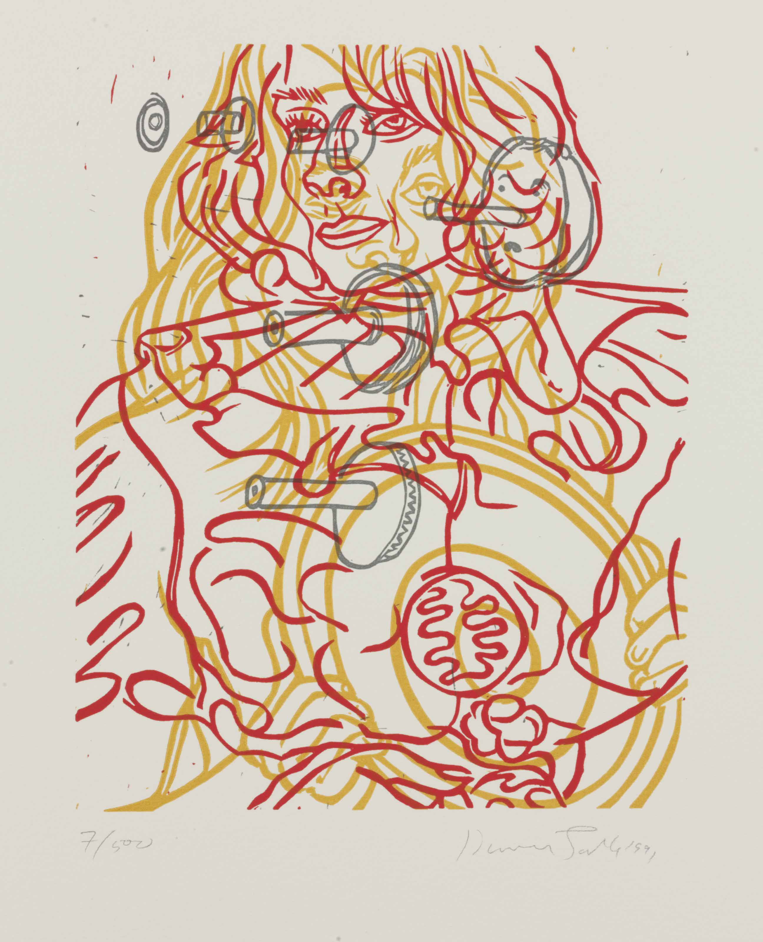 David Salle — Без названия (для кинофорума)