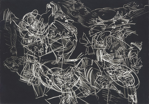 David Salle — До тех пор, пока не появилась возможность делать фотографии со спутников Земли VIII
