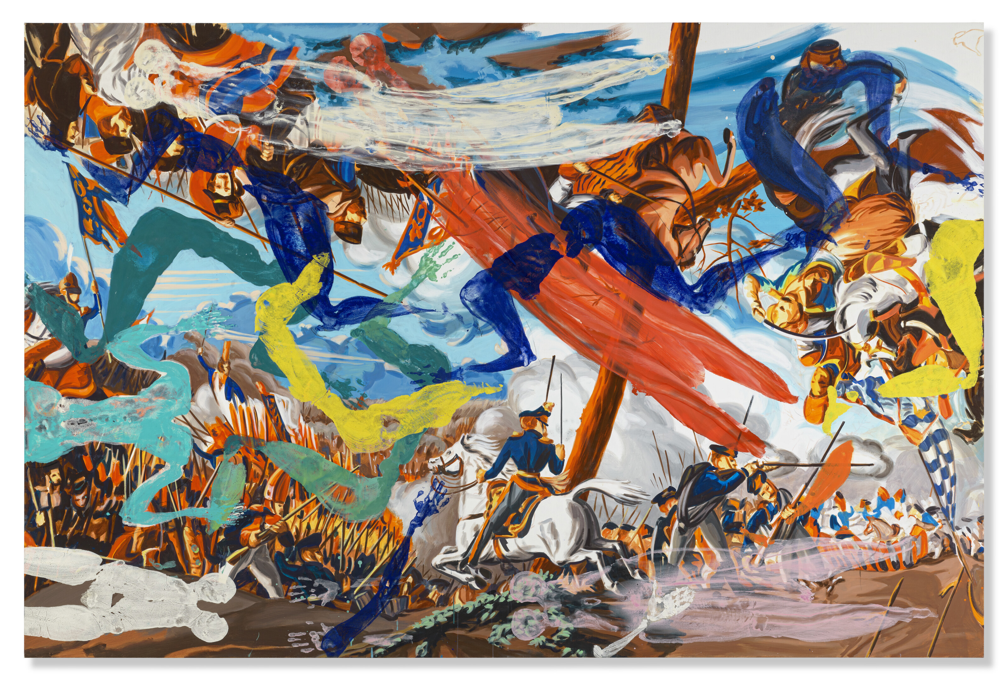 David Salle — Белая лошадь