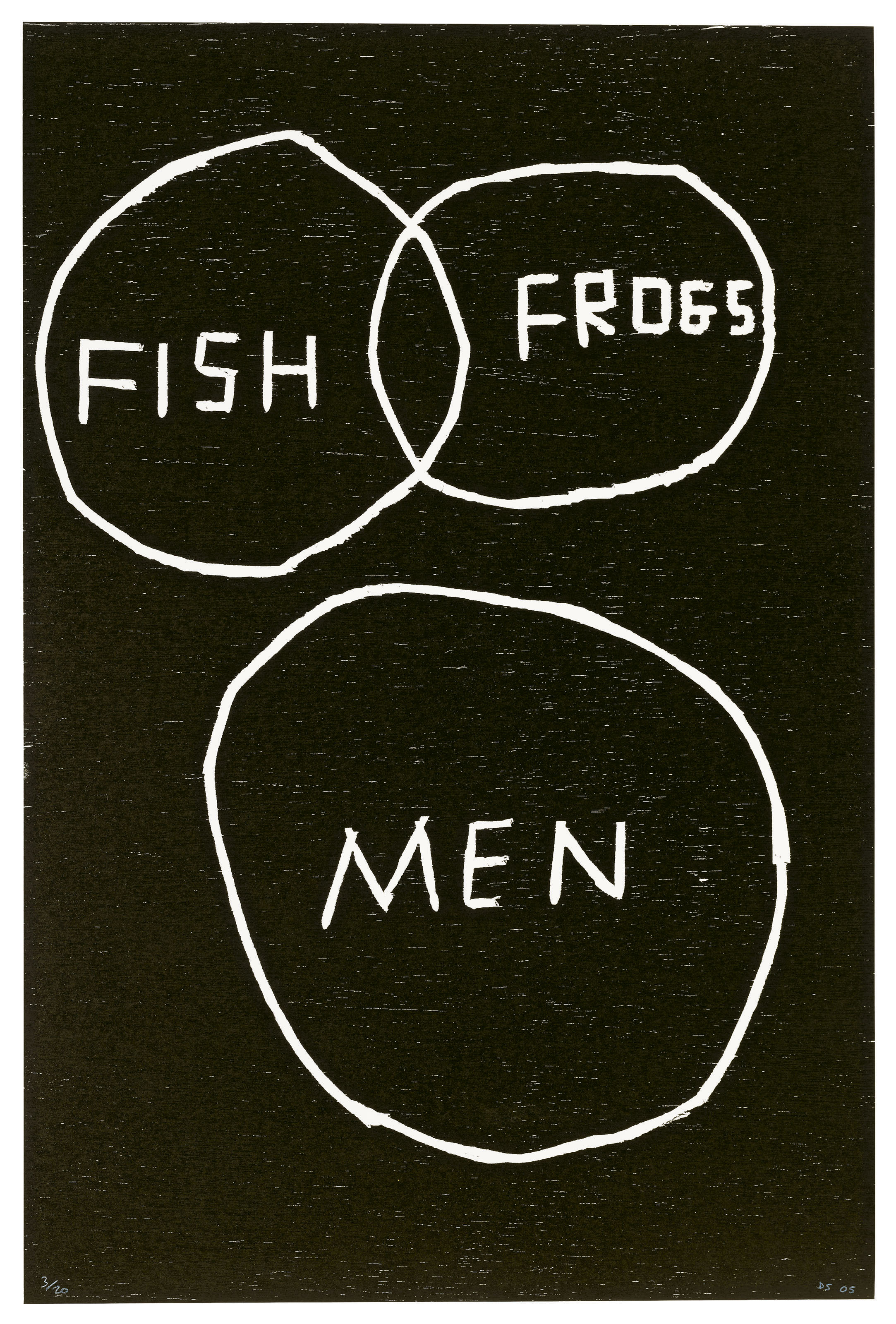 David Shrigley — Портфолио из 22 гравюр на дереве без названия, изображение 6