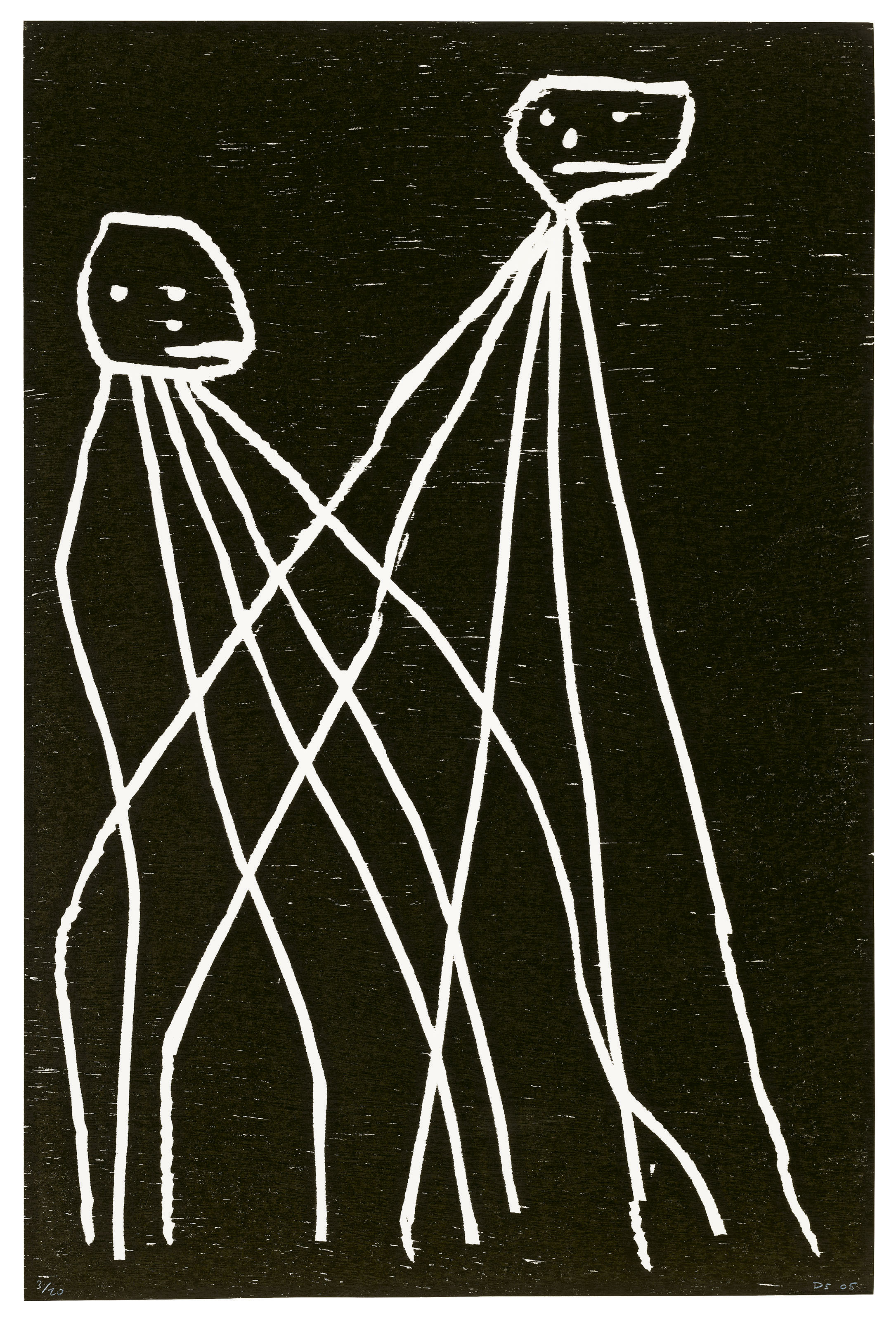 David Shrigley — Портфолио из 22 гравюр на дереве без названия, изображение 8