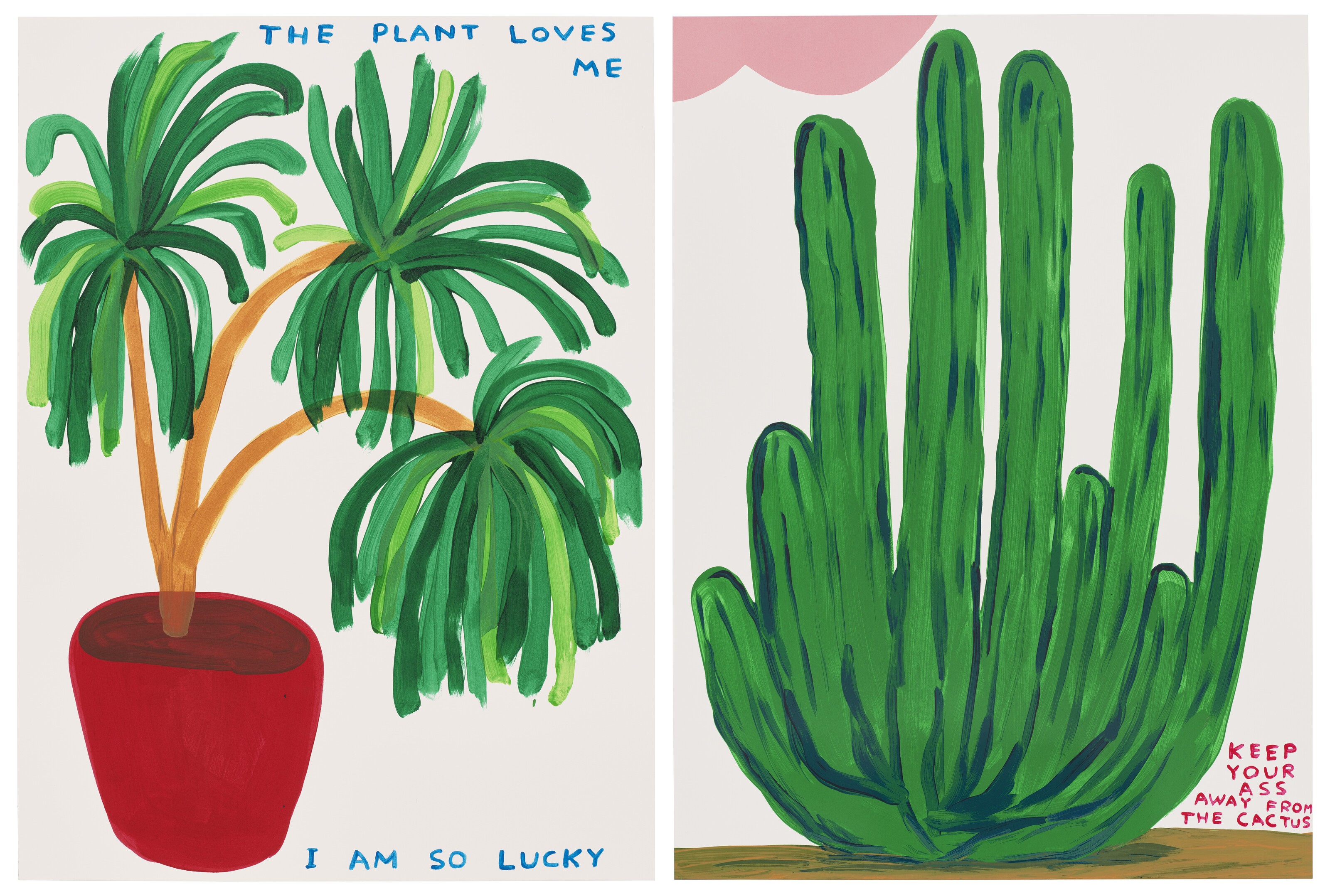 David Shrigley — Две гравюры художника