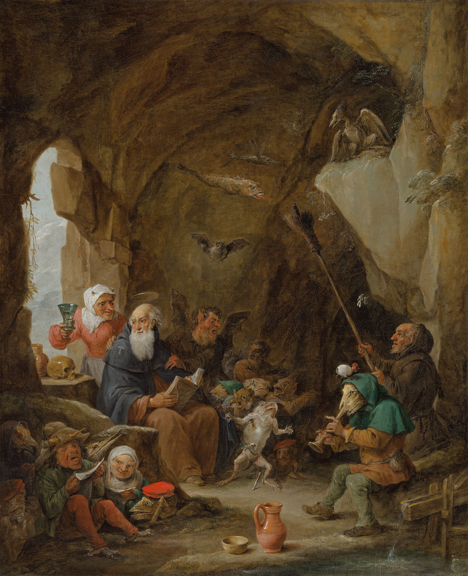 David Teniers the Younger — Искушение святого Антония